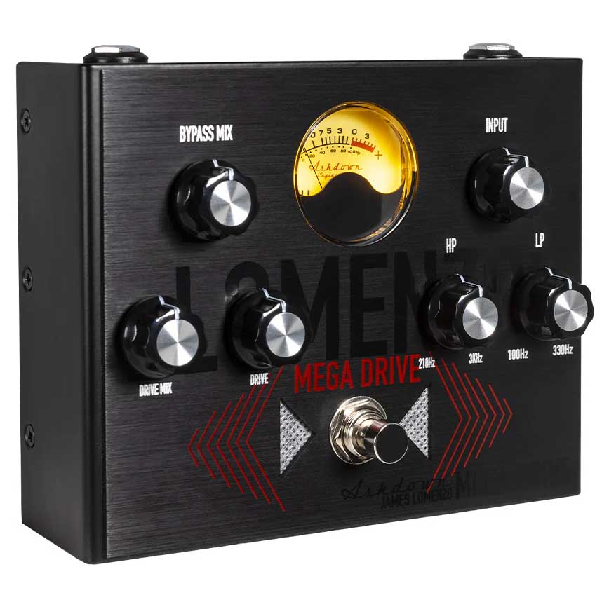 GUITARGUITAR Ashdown James Lomenzo Mega Drive Bass Overdrive/Distortion Pedal