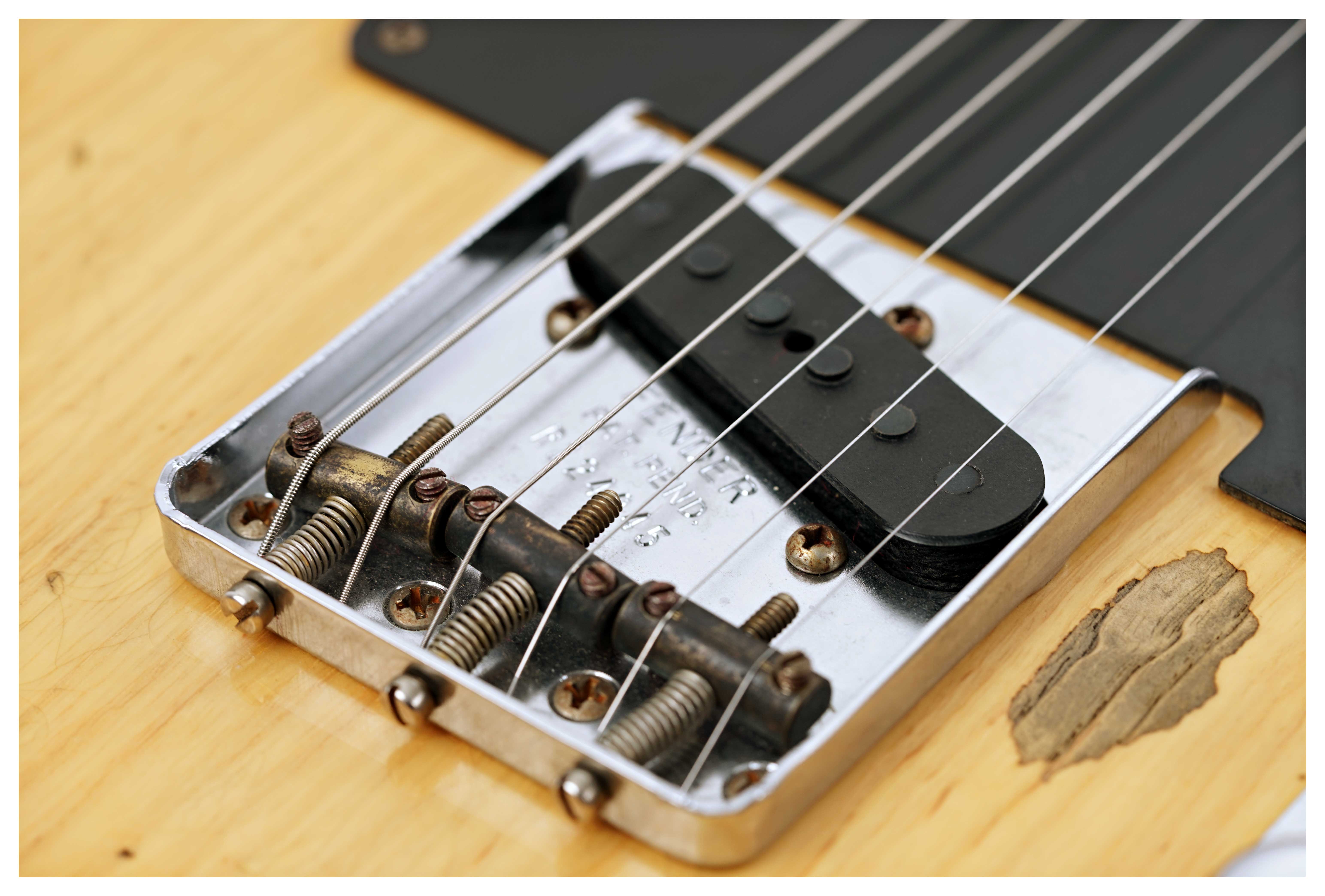 GUITARGUITAR Fender Custom Shop 52 Telecaster Heavy Relic Aged Natural Maple Fingerboard Master Built by Ron Thorn #R124045