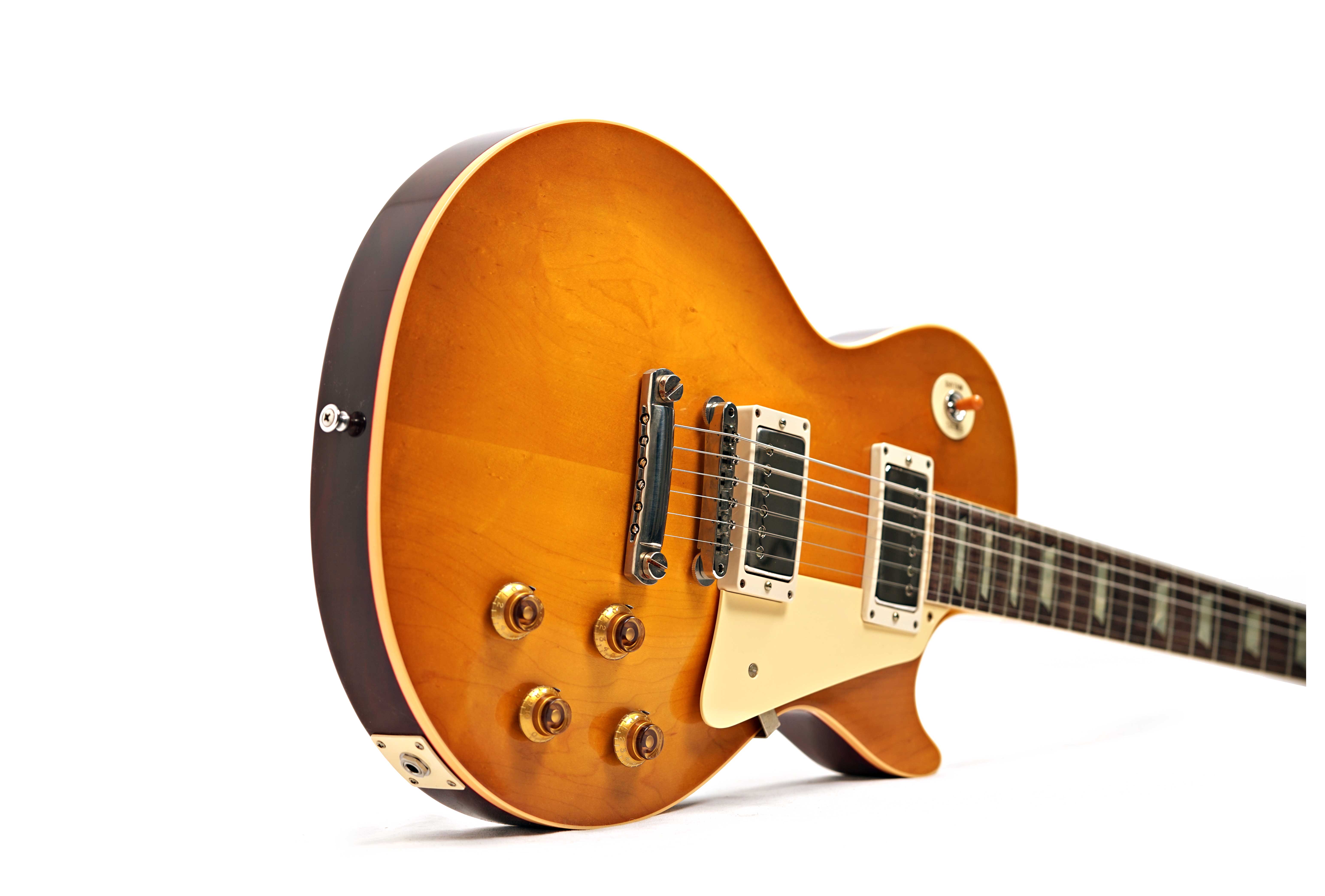 GUITARGUITAR Gibson Custom Shop 1958 Les Paul Standard Reissue Lemon Burst VOS #85144