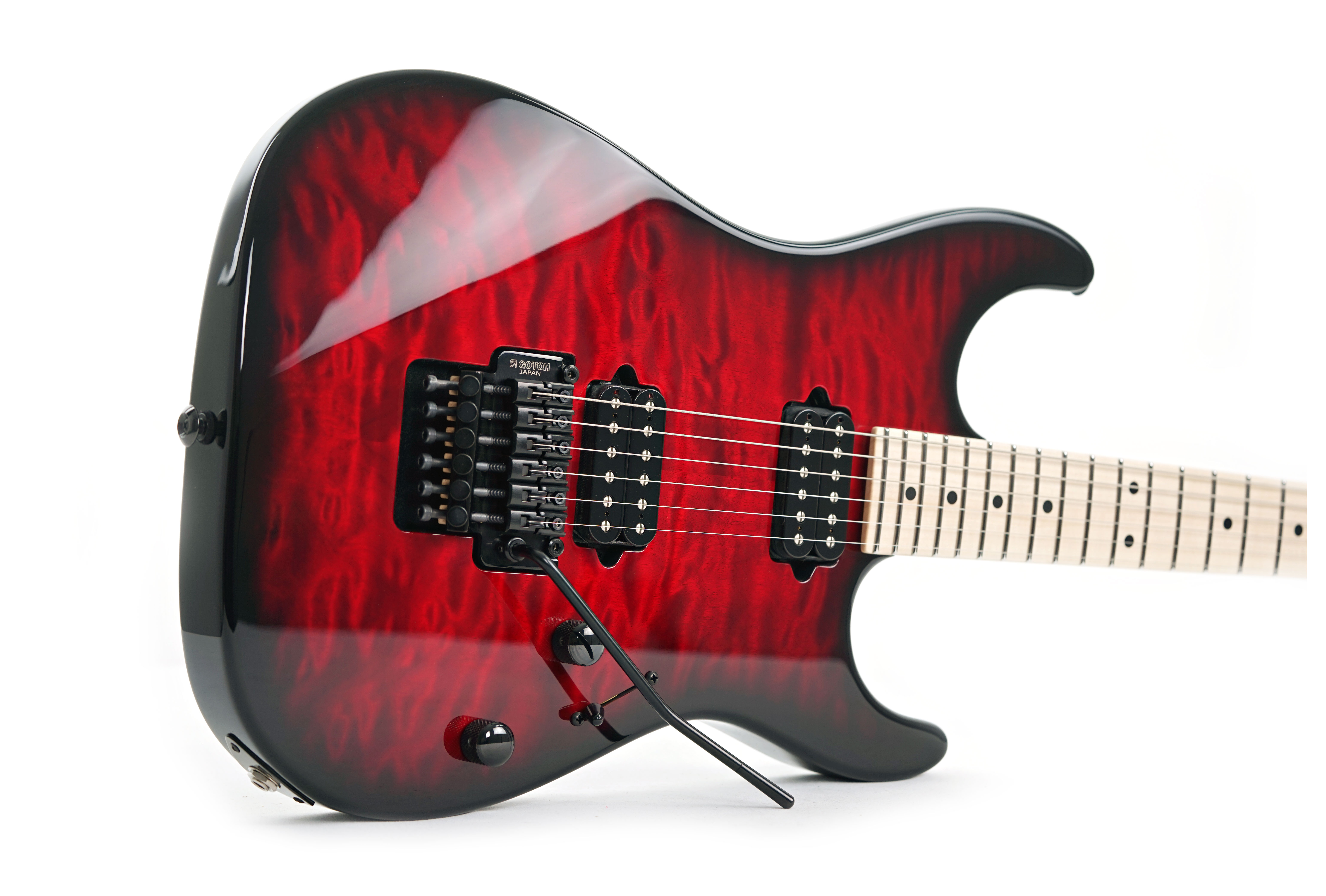 GUITARGUITAR Suhr Limited Edition Standard Thin Burst Quilt Trans Red #90308