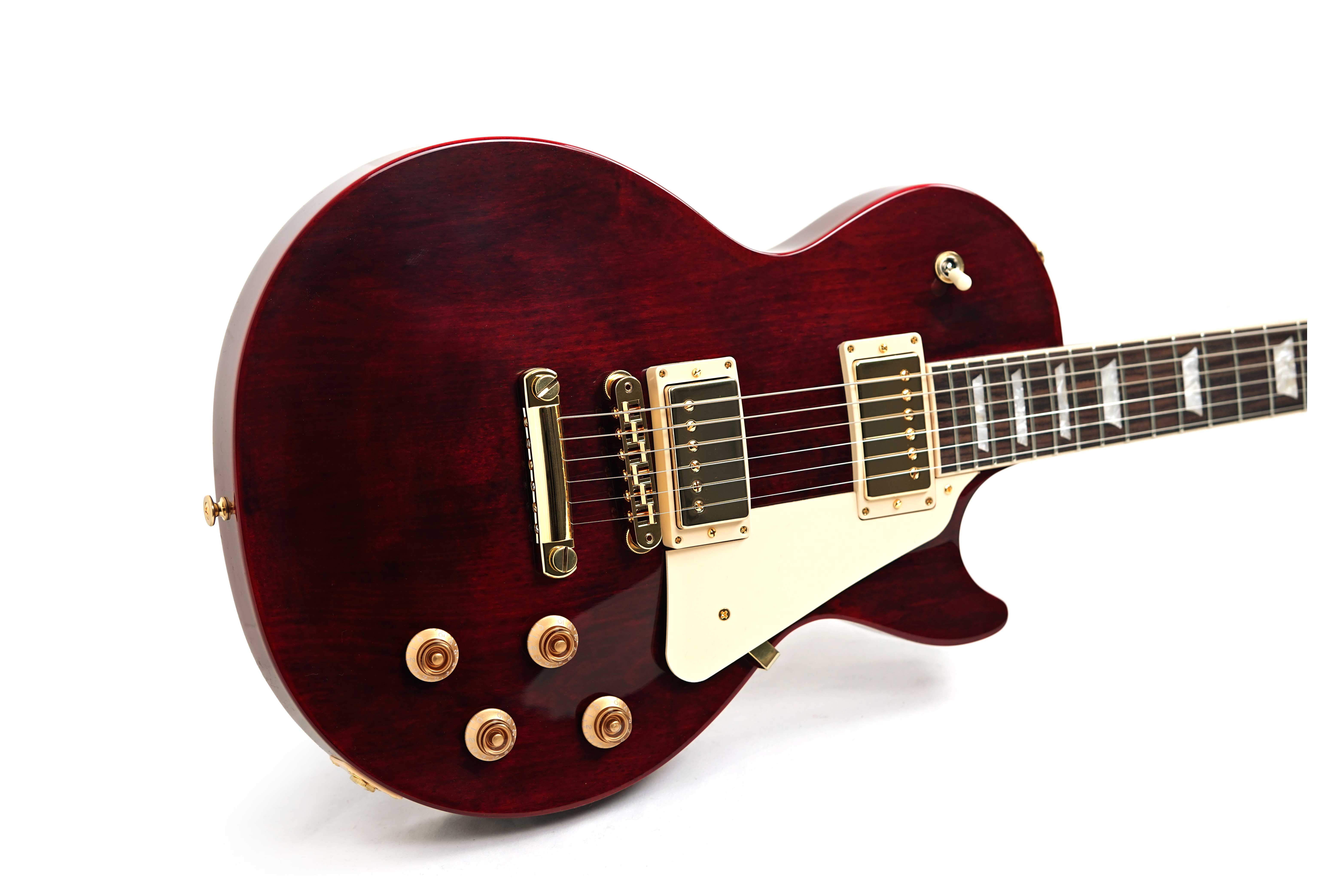 GUITARGUITAR Gibson Les Paul Studio Gold Hardware Wine Red #202250004