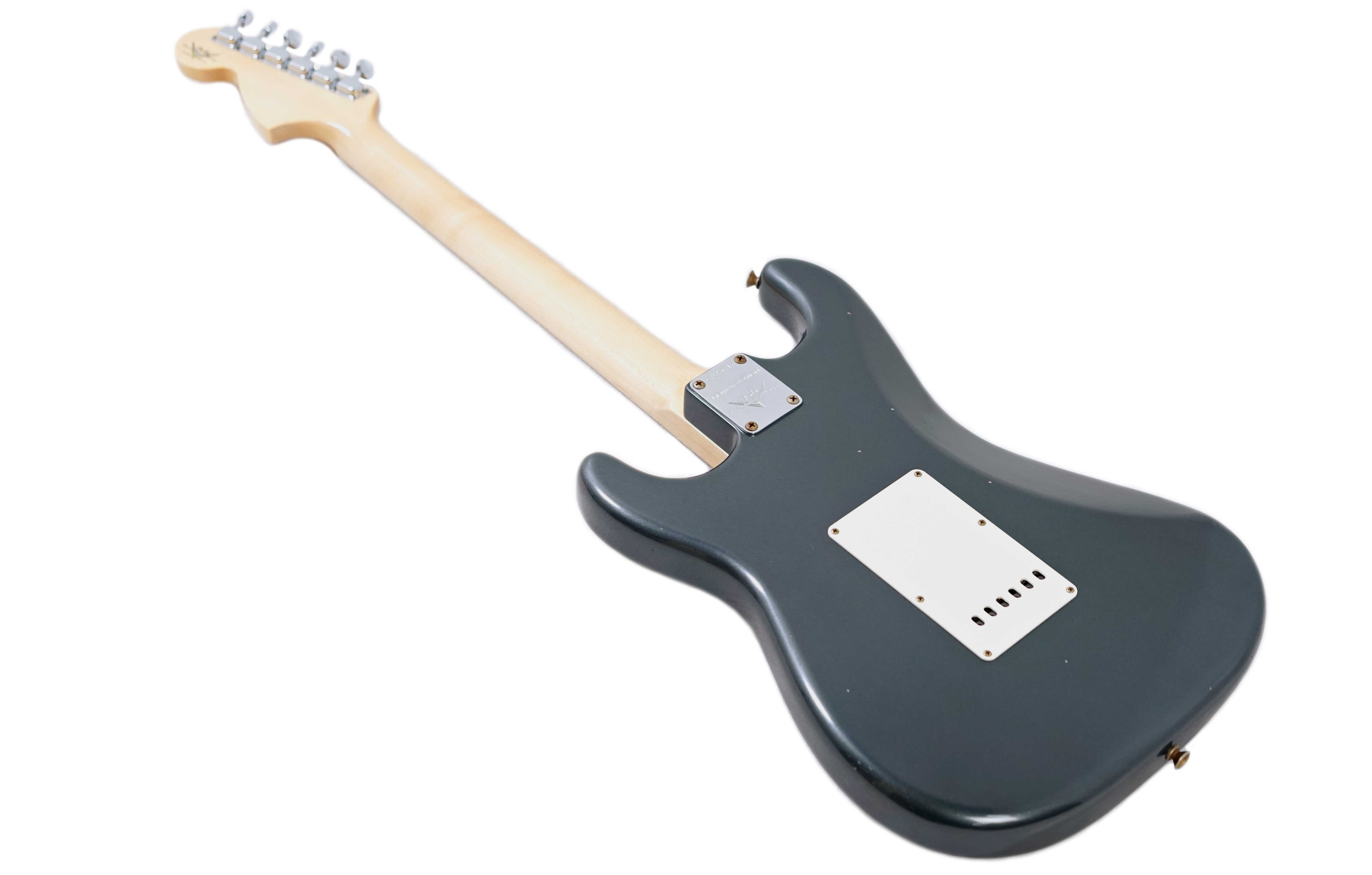 GUITARGUITAR Fender Custom Shop Limited Edition 1969 Stratocaster Journeyman Relic Aged Charcoal Frosted Metallic #CZ558818