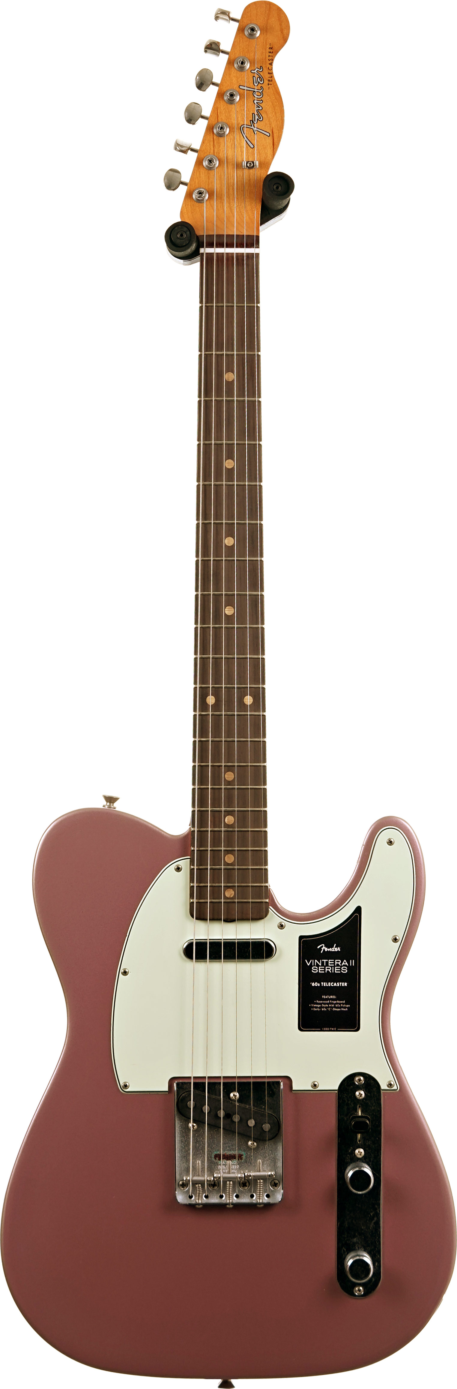 GUITARGUITAR Fender Limited Edition Vintera II Road Worn '60s Telecaster Rosewood Fingerboard Burgundy Mist Metallic #MX25078903