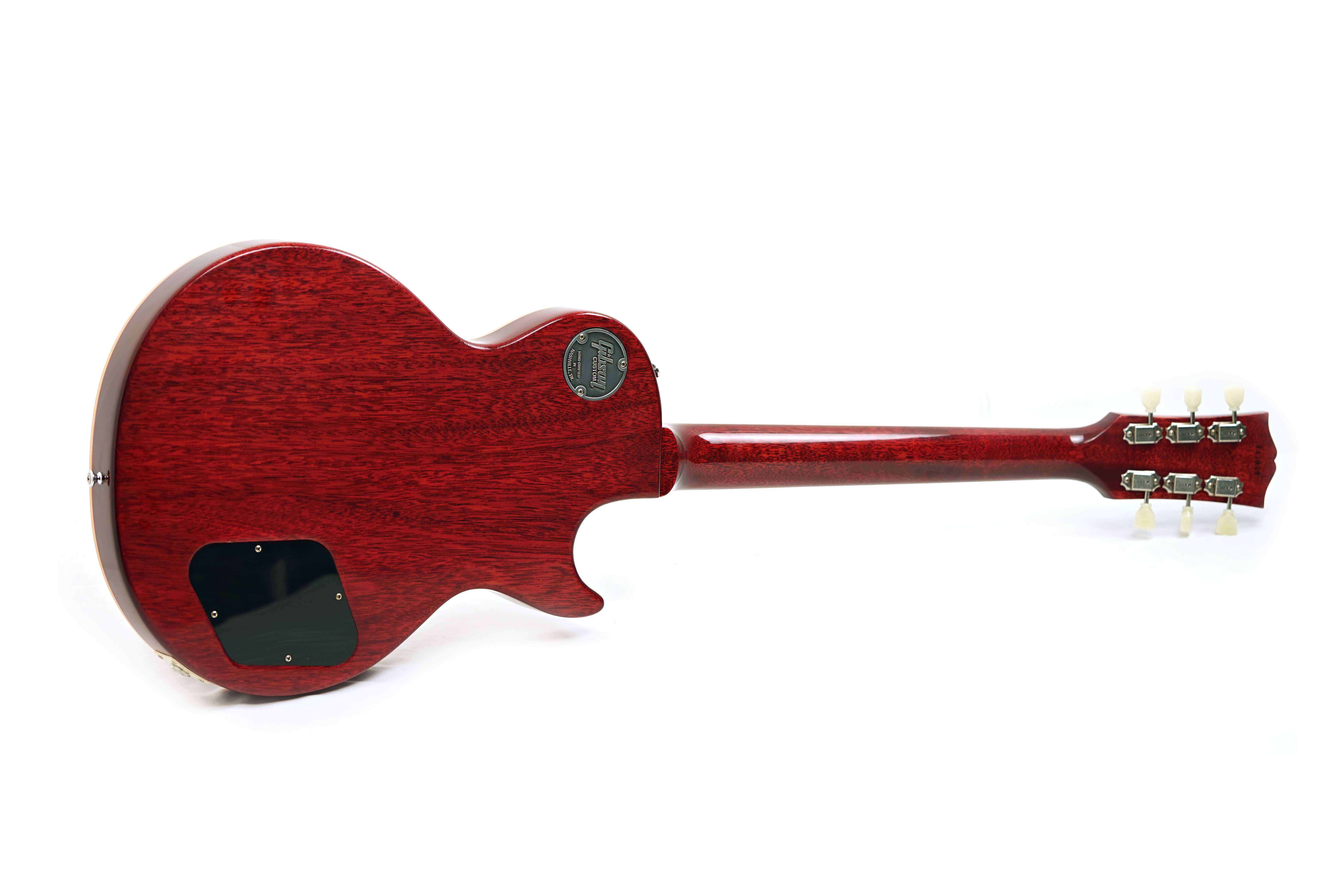GUITARGUITAR Gibson Custom Shop 1958 Les Paul Standard Washed Cherry Sunburst VOS Left Handed #841618