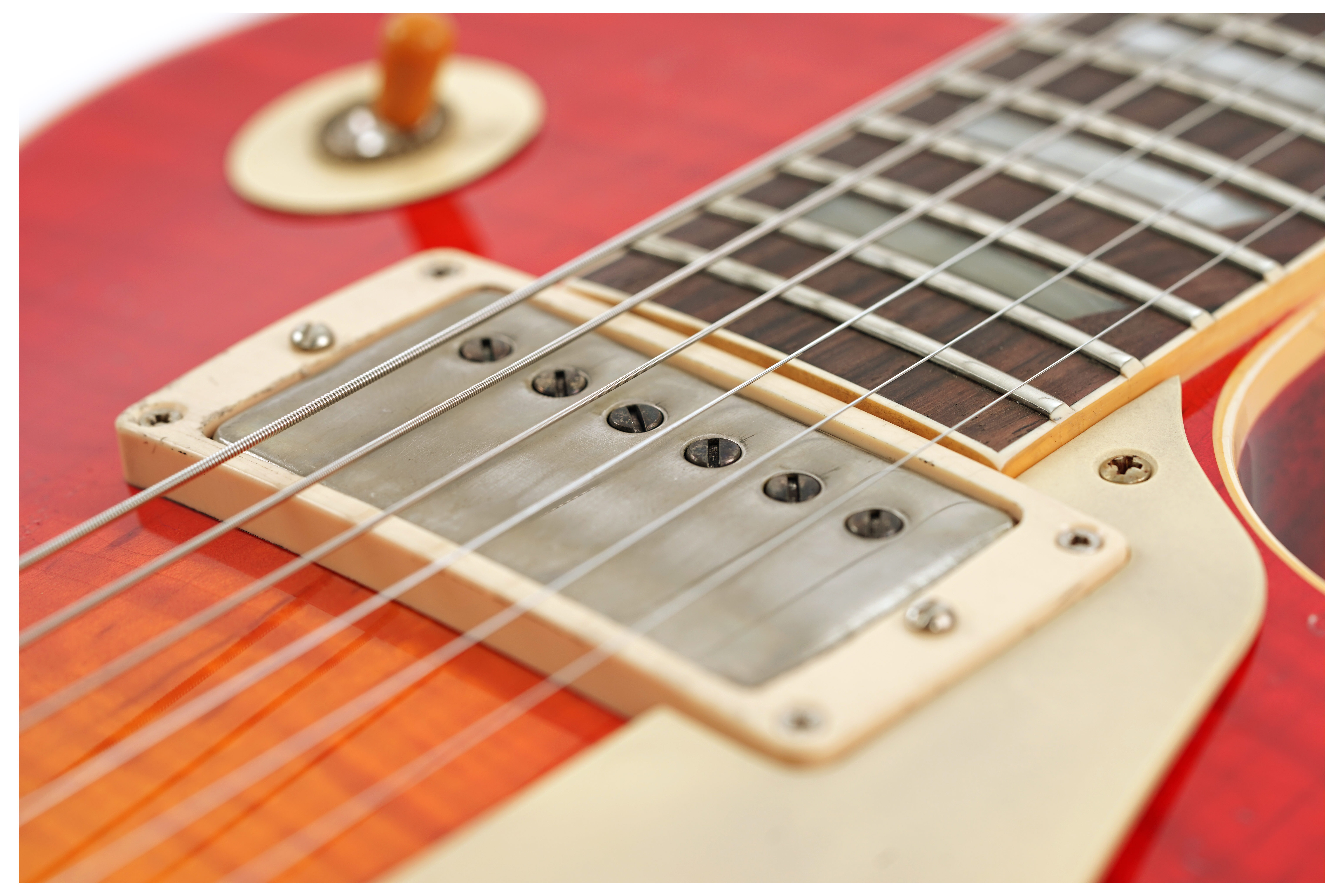 GUITARGUITAR Gibson Custom Shop 60s Les Paul Standard M2M Tomato Soup Burst Murphy Lab Heavy Aged #04327
