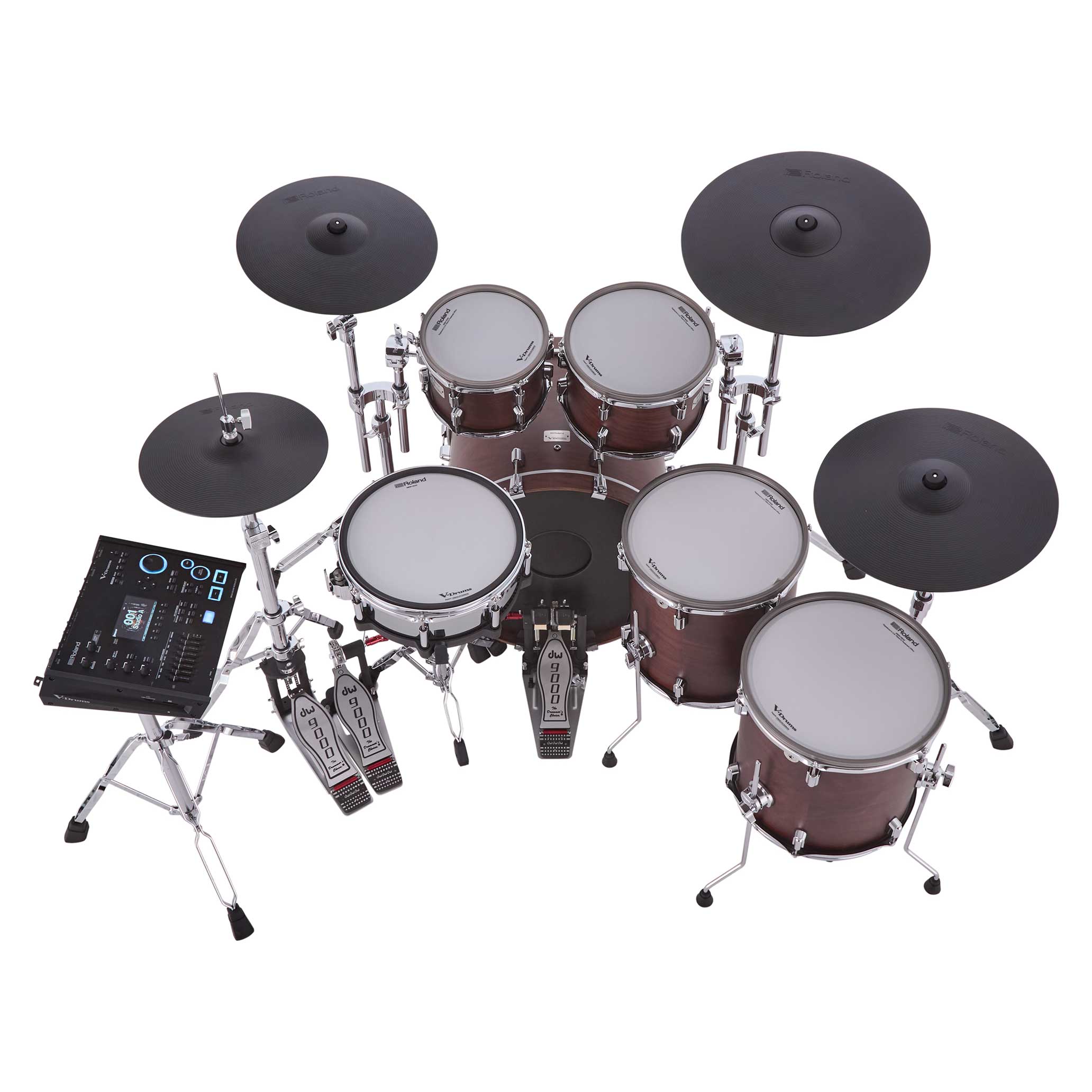 GUITARGUITAR Roland VAD716-SW Kit Flagship V-Drums Acoustic Design Satin Walnut