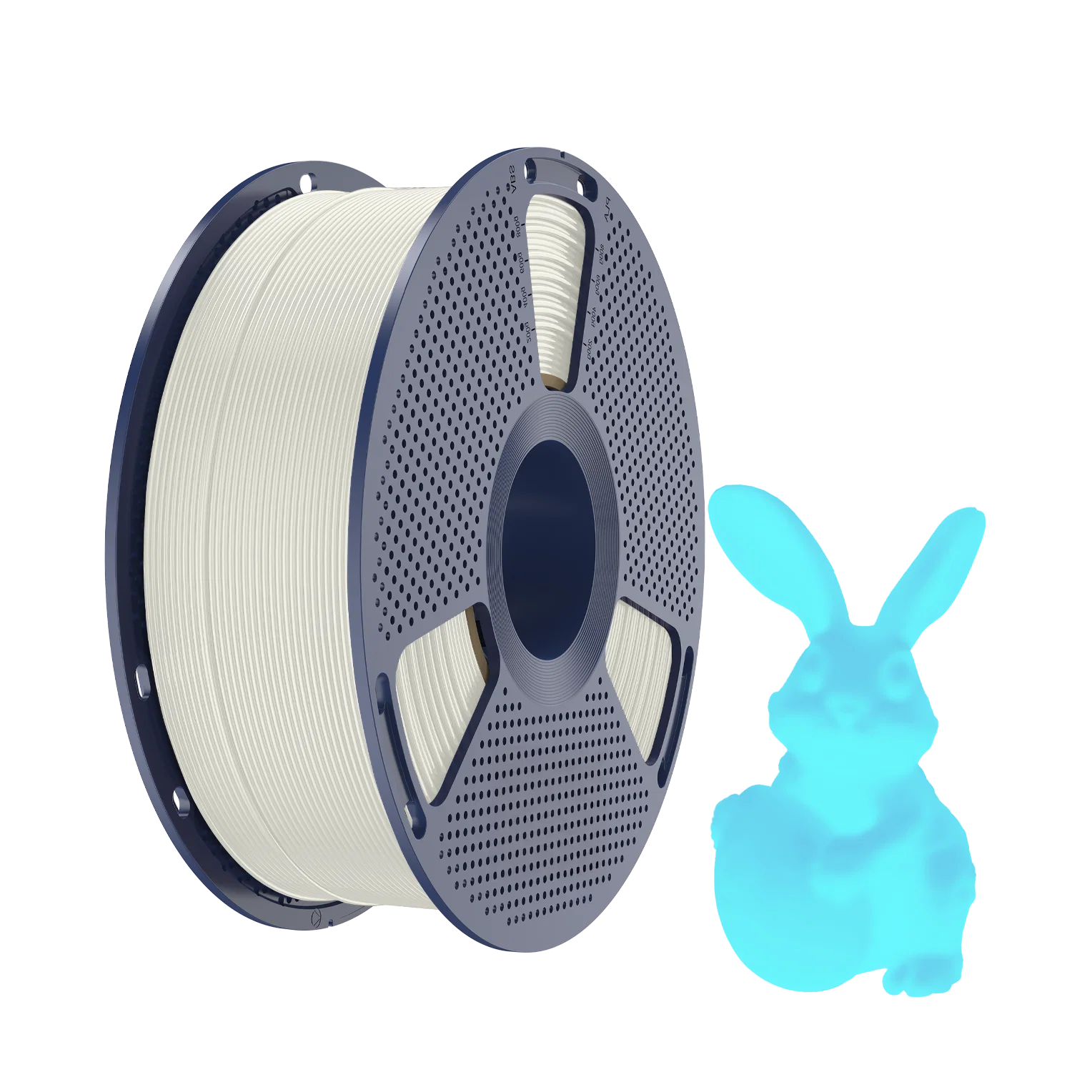 [MOQ: 3KG] PETG Glow in The Dark (Luminous) 3D Printer Filament 1KG