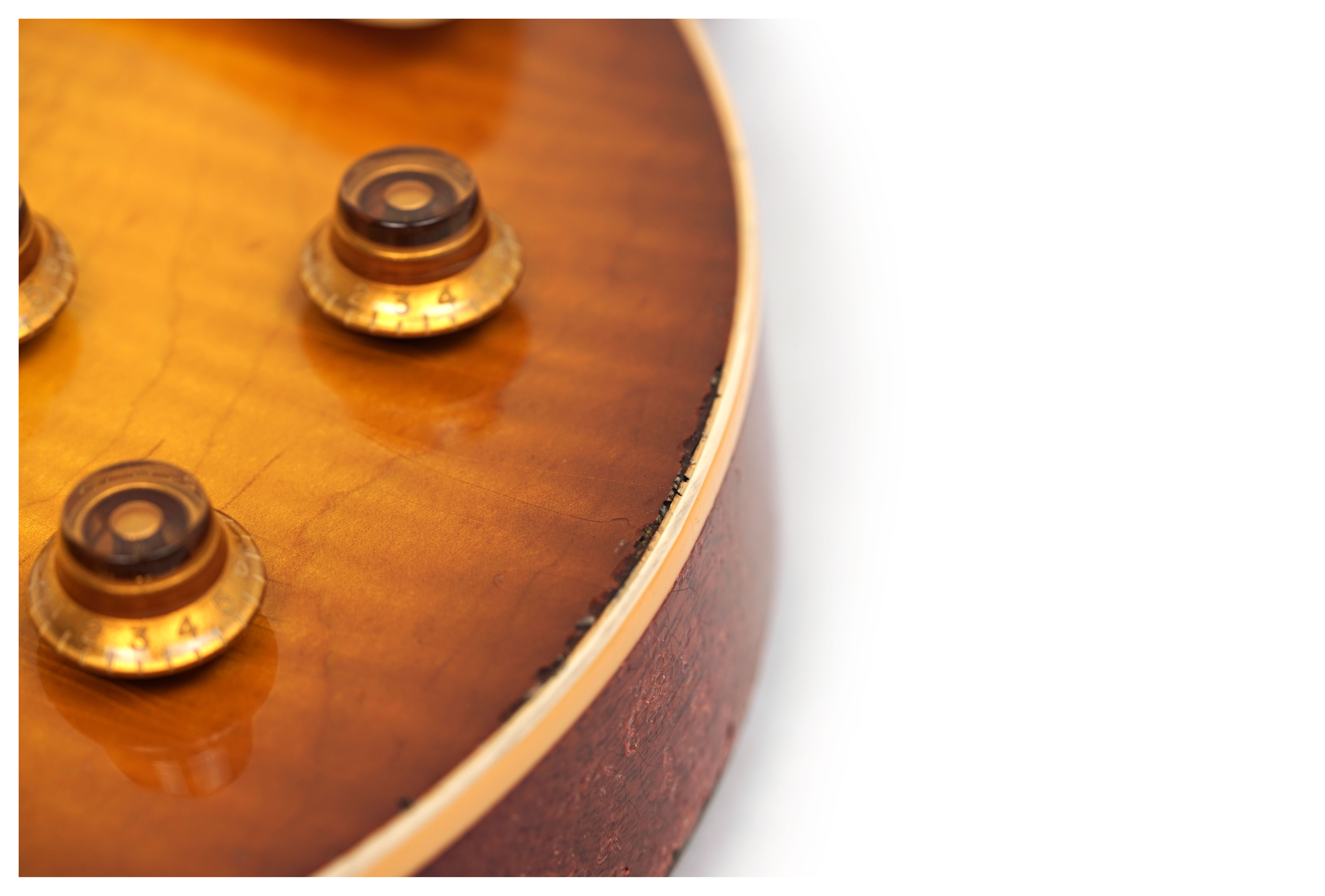GUITARGUITAR Gibson Custom Shop Murphy Lab 1959 Les Paul Standard Reissue Heavy Aged Golden Poppy Burst #943458