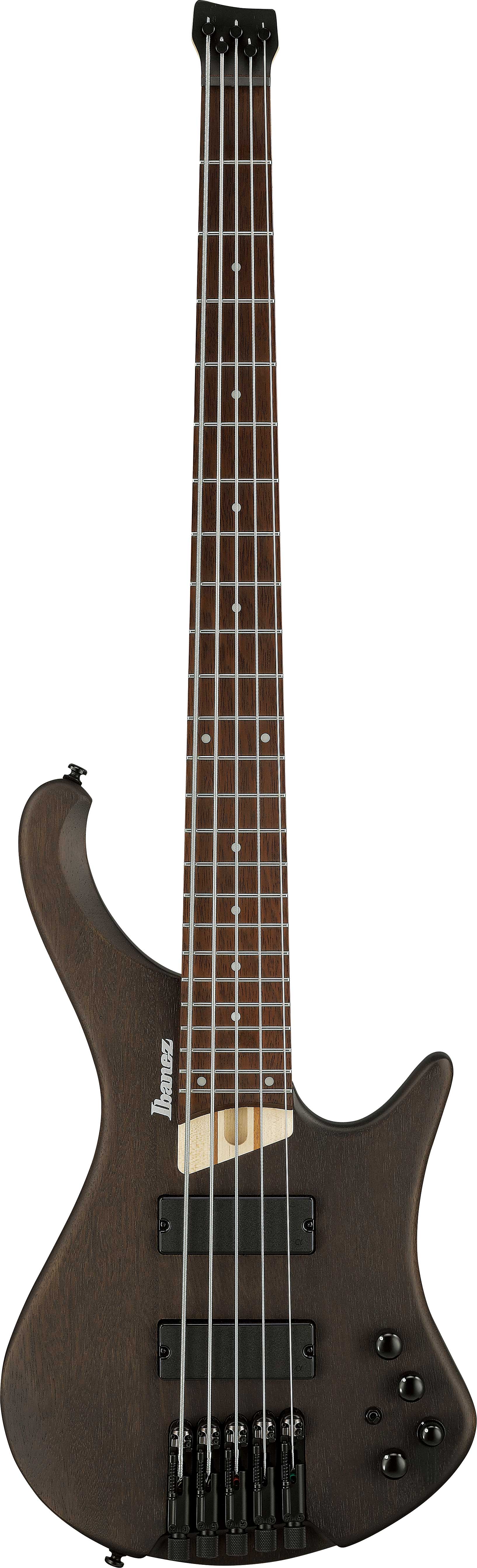 GUITARGUITAR Ibanez EHB605 EHB Series 5 String Bass Walnut Flat