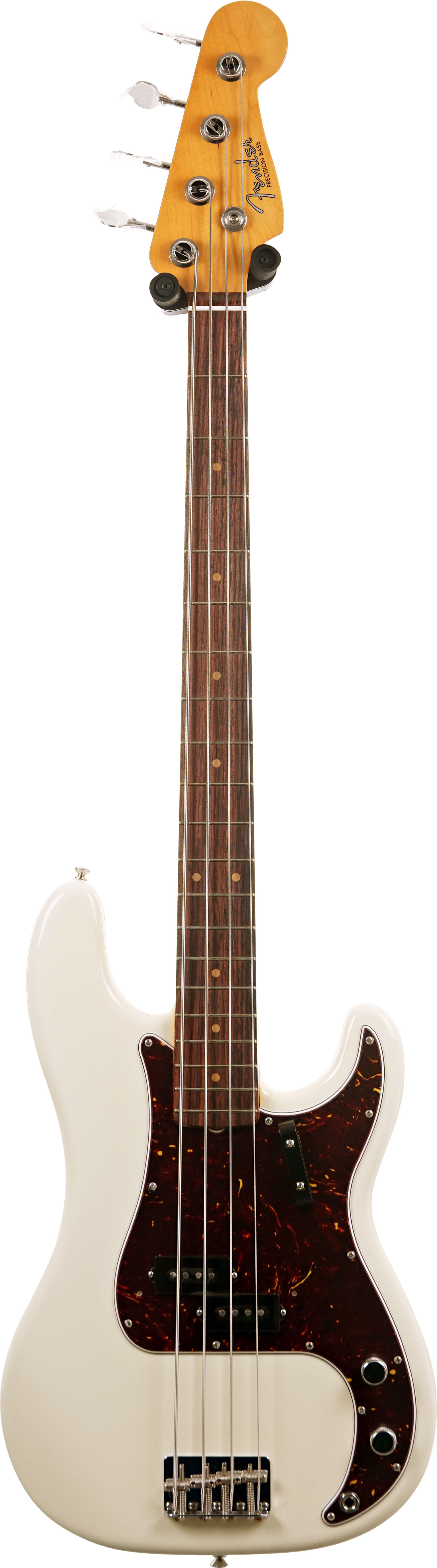 GUITARGUITAR Fender American Vintage II 1960 Precision Bass Olympic White Rosewood Fingerboard #V2552125