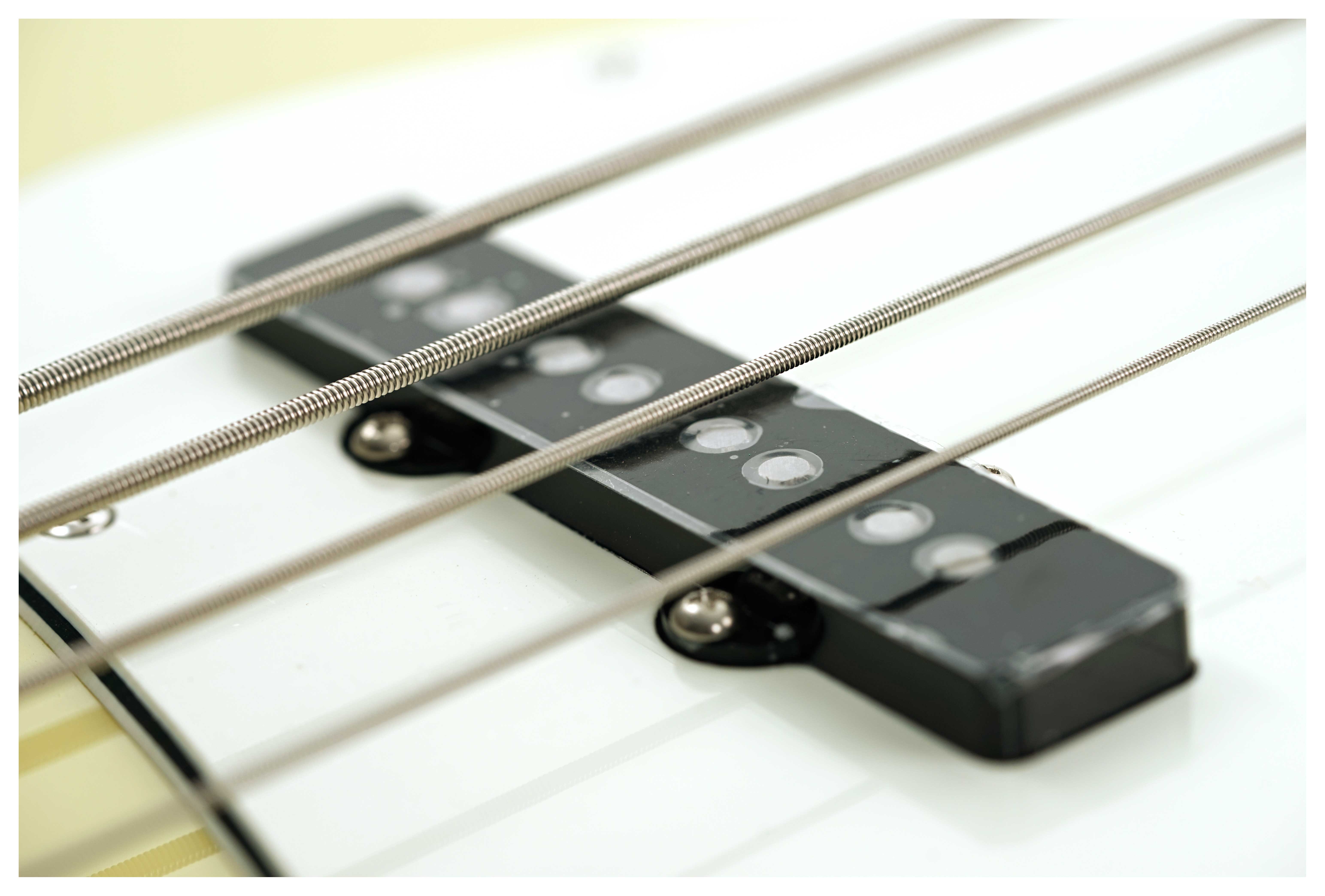 GUITARGUITAR Fender Player II Jazz Bass Hialeah Yellow Rosewood Fingerboard