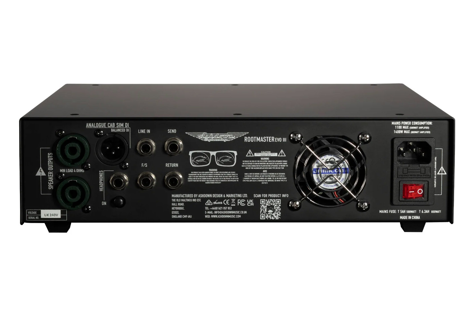 GUITARGUITAR Ashdown RM 800 EVO III Bass Solid State Amp Head