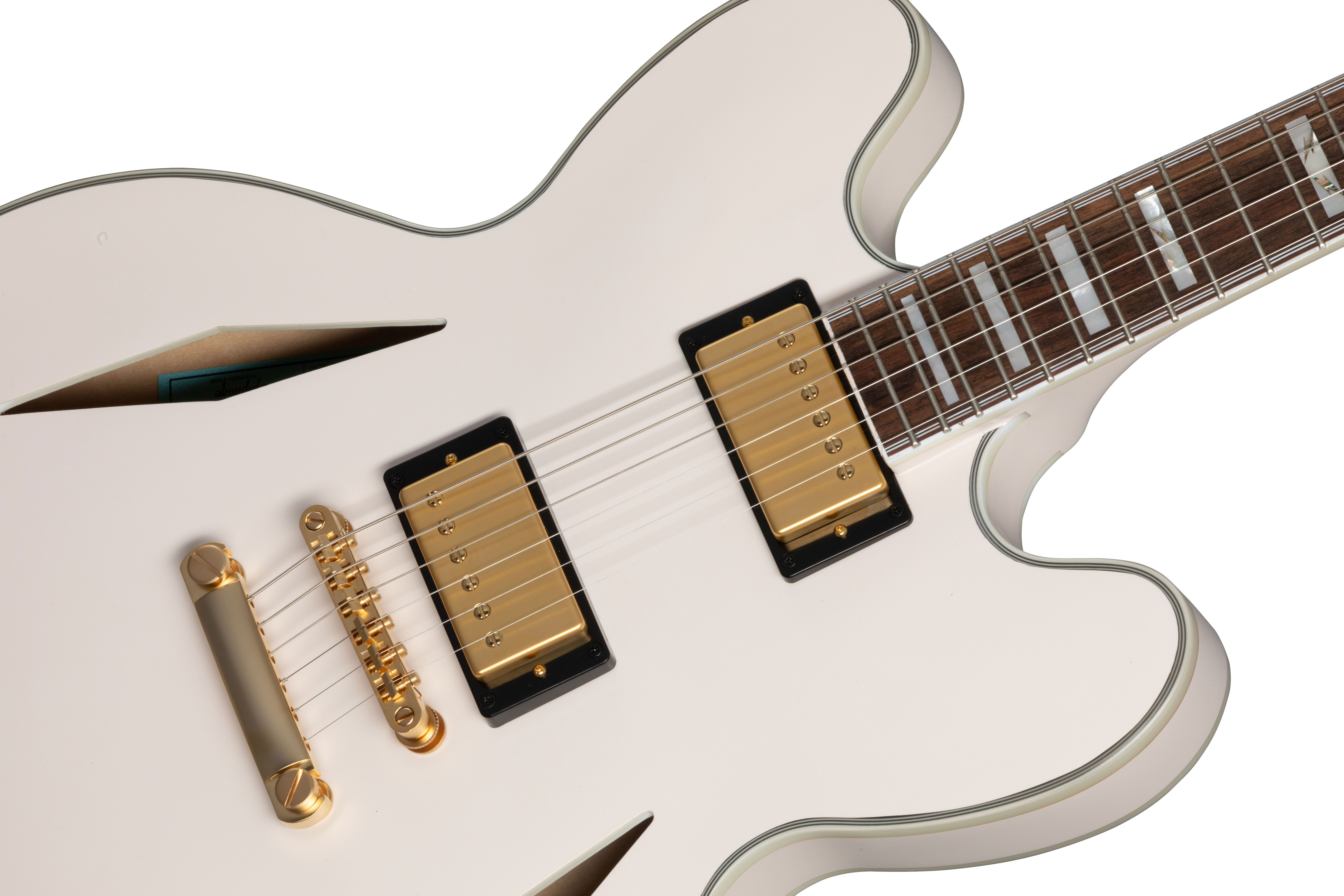 GUITARGUITAR Epiphone Emily Wolfe White Wolfe Sheraton Aged Bone White