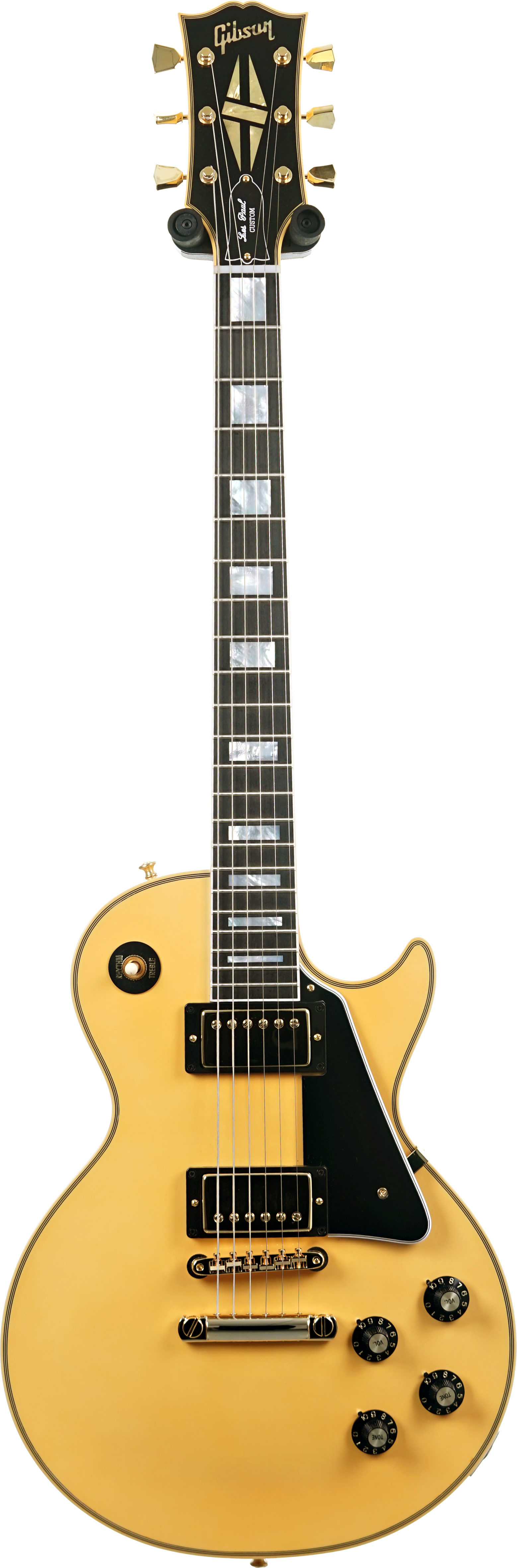 GUITARGUITAR Gibson Custom Shop Made 2 Measure 1968 Les Paul Custom Heavy Antique White VOS Gold Hardware #508048