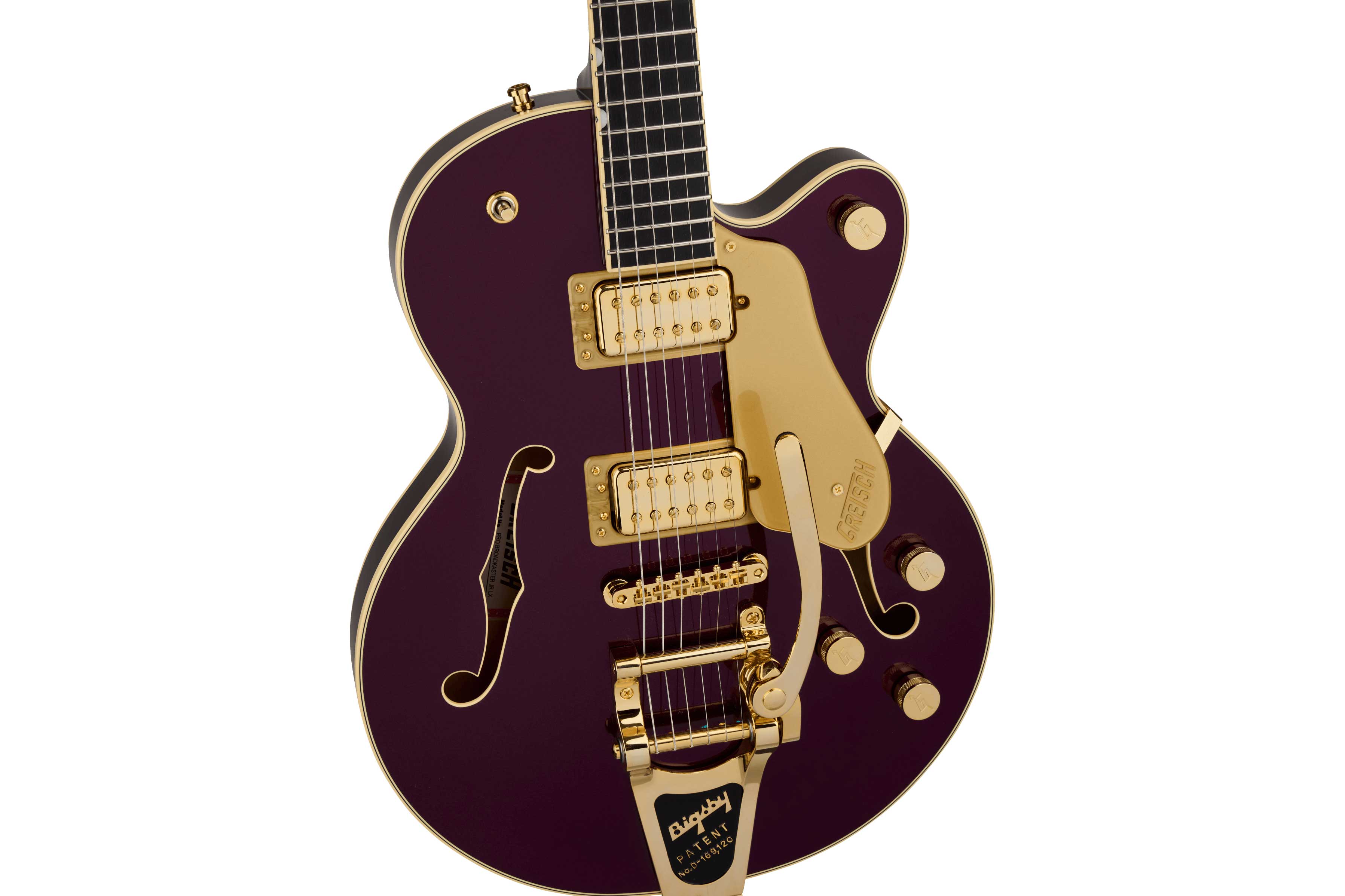 GUITARGUITAR Gretsch Broadkaster Junior LX Blackberry