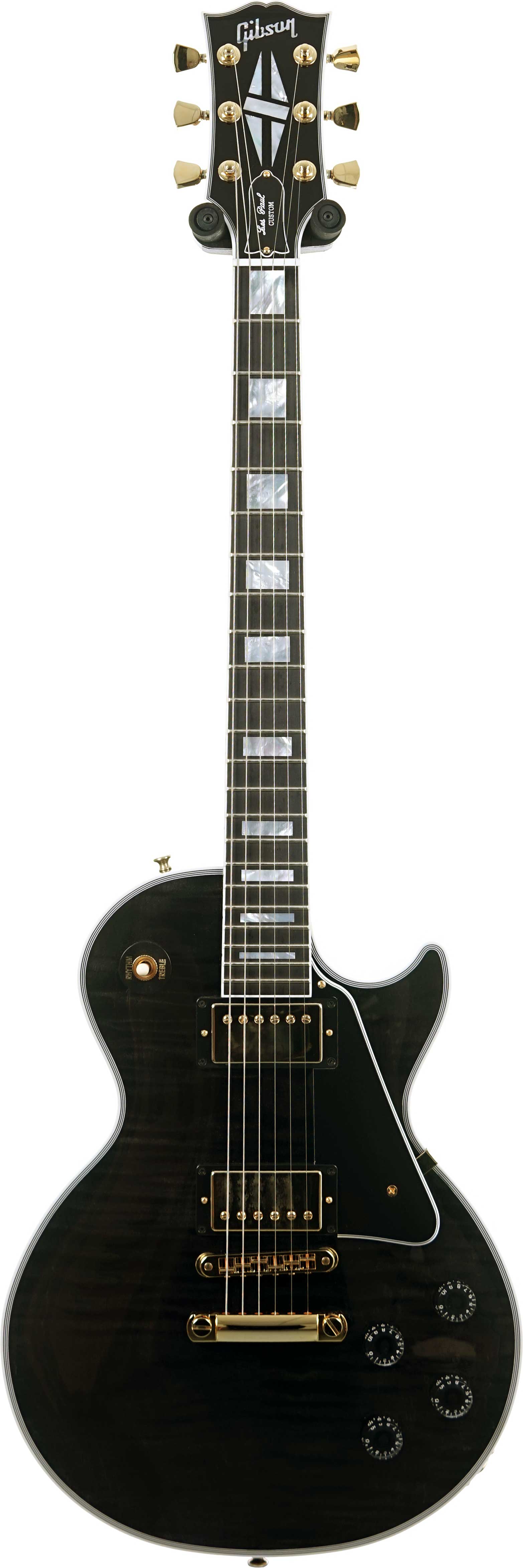 GUITARGUITAR Gibson Custom Shop Dealer Select Les Paul Custom Trans Black #CS502275