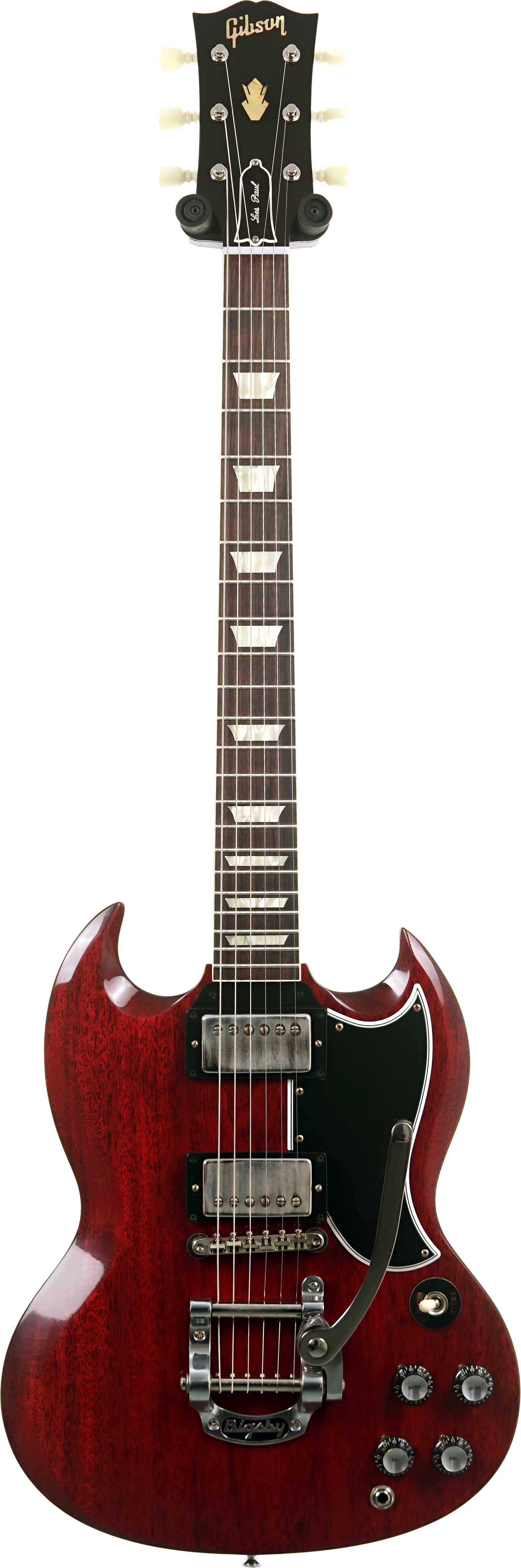 GUITARGUITAR Gibson Custom Shop 61 SG Standard Cherry Red B5 Bigsby VOS NH #504131