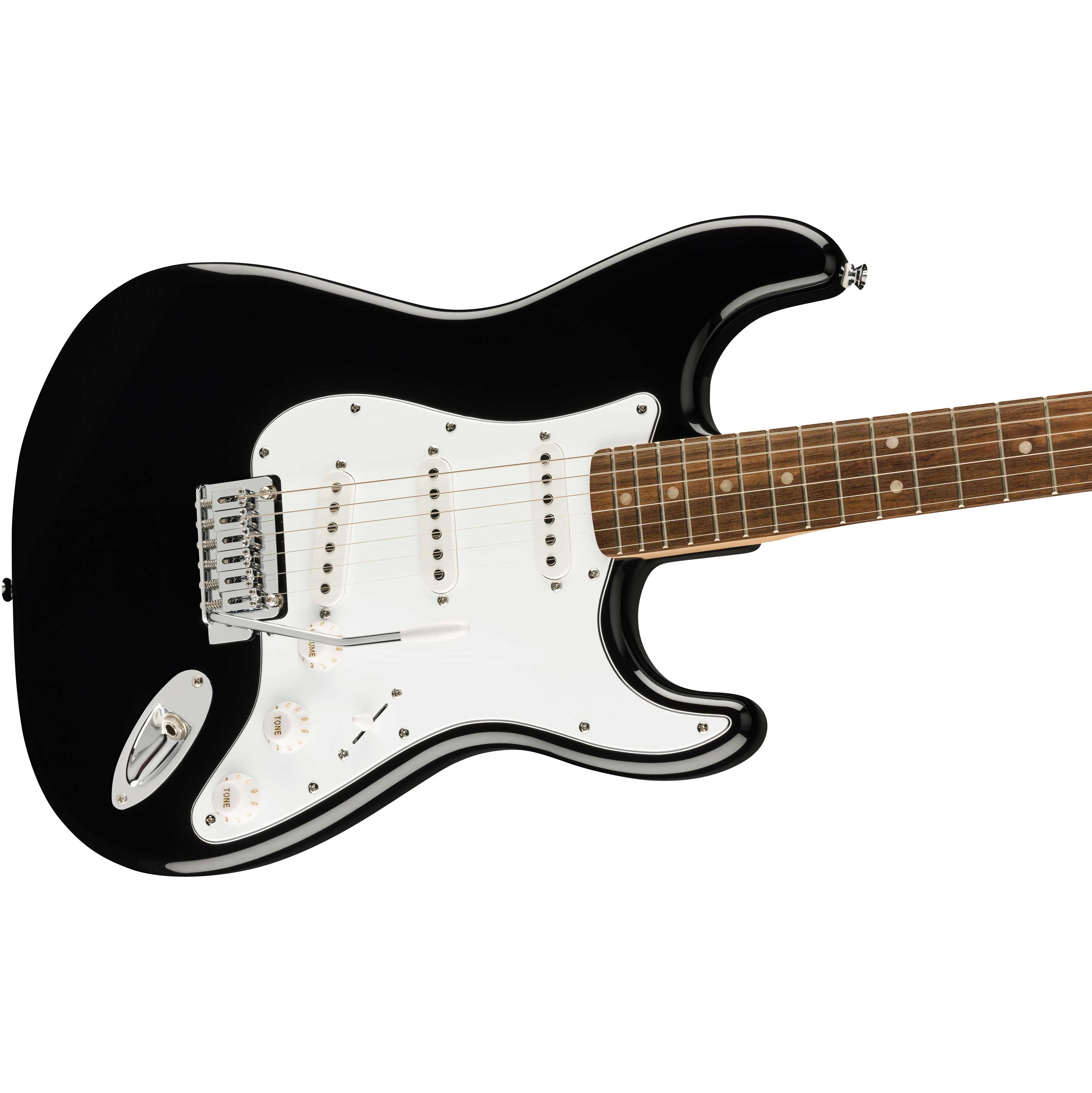 GUITARGUITAR Squier Affinity Series Stratocaster Mustang Micro Pack Indian Laurel Fingerboard Black Gig Bag