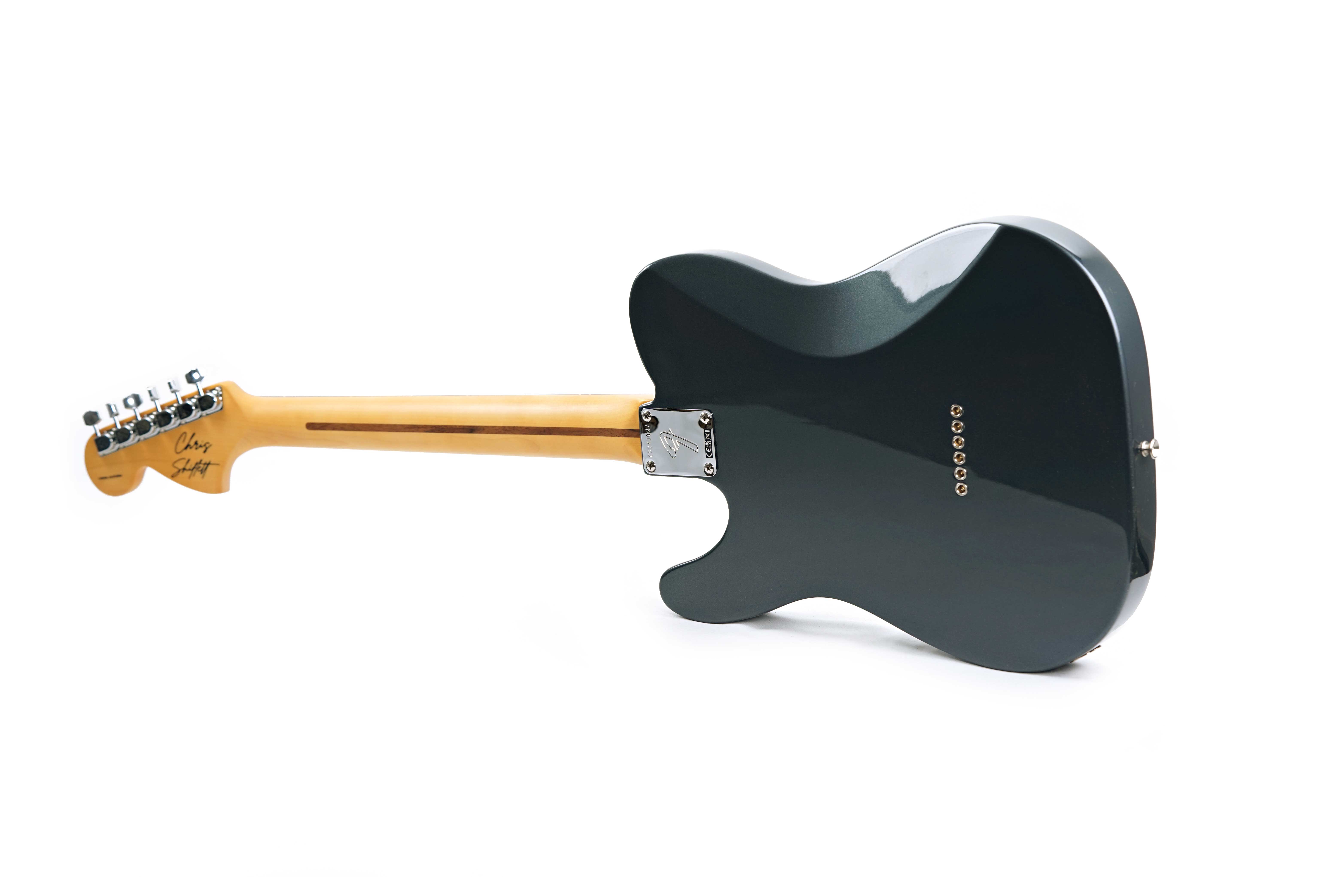 GUITARGUITAR Fender Limited Edition Chris Shiflett Cleaver Telecaster Deluxe Rosewood Fingerboard Charcoal Frost Metallic