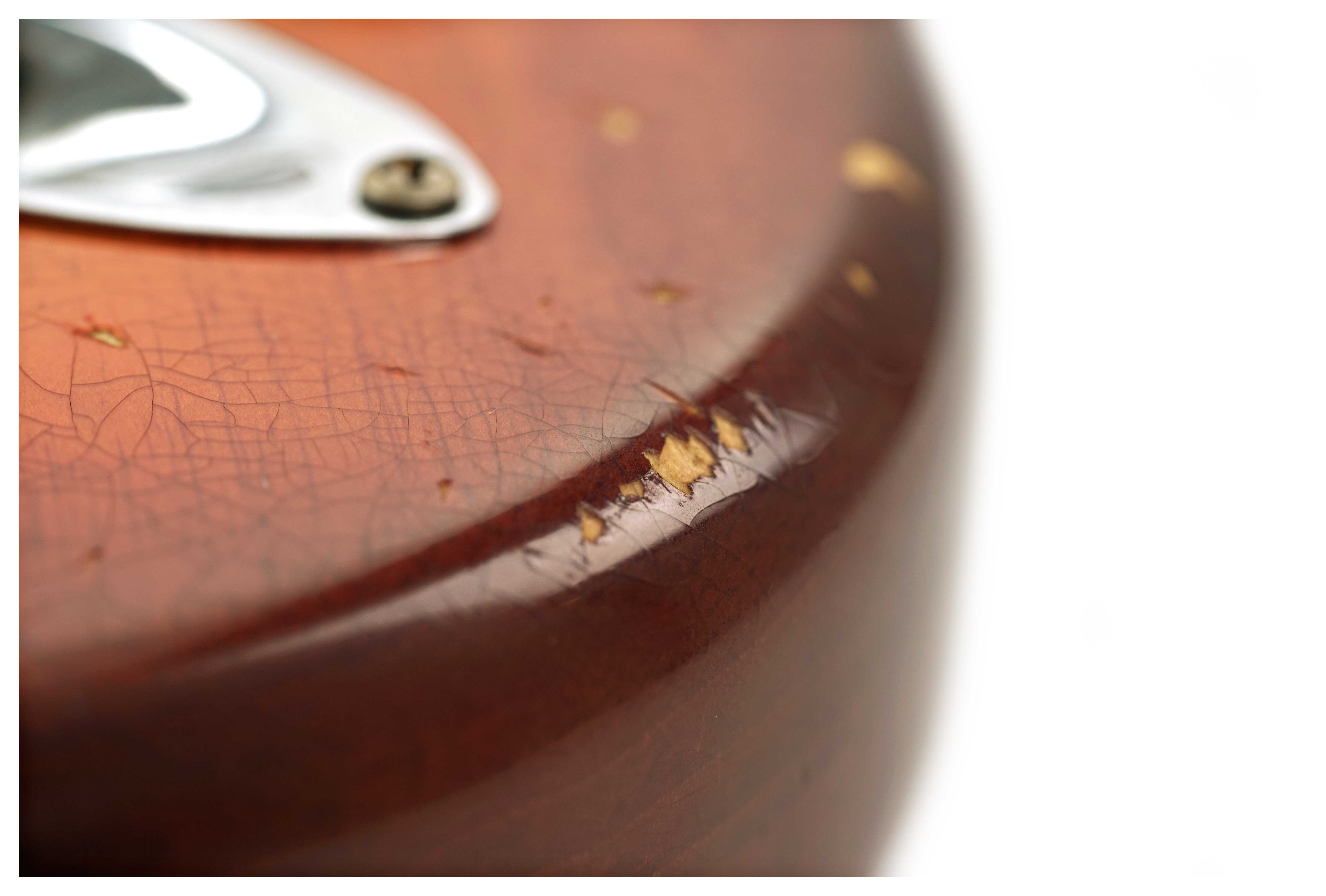 GUITARGUITAR Fender Custom Shop 1956 Stratocaster Journeyman Relic Transparent 3 Tone Sunburst Masterbuilt by Levi Perry #CZ565540