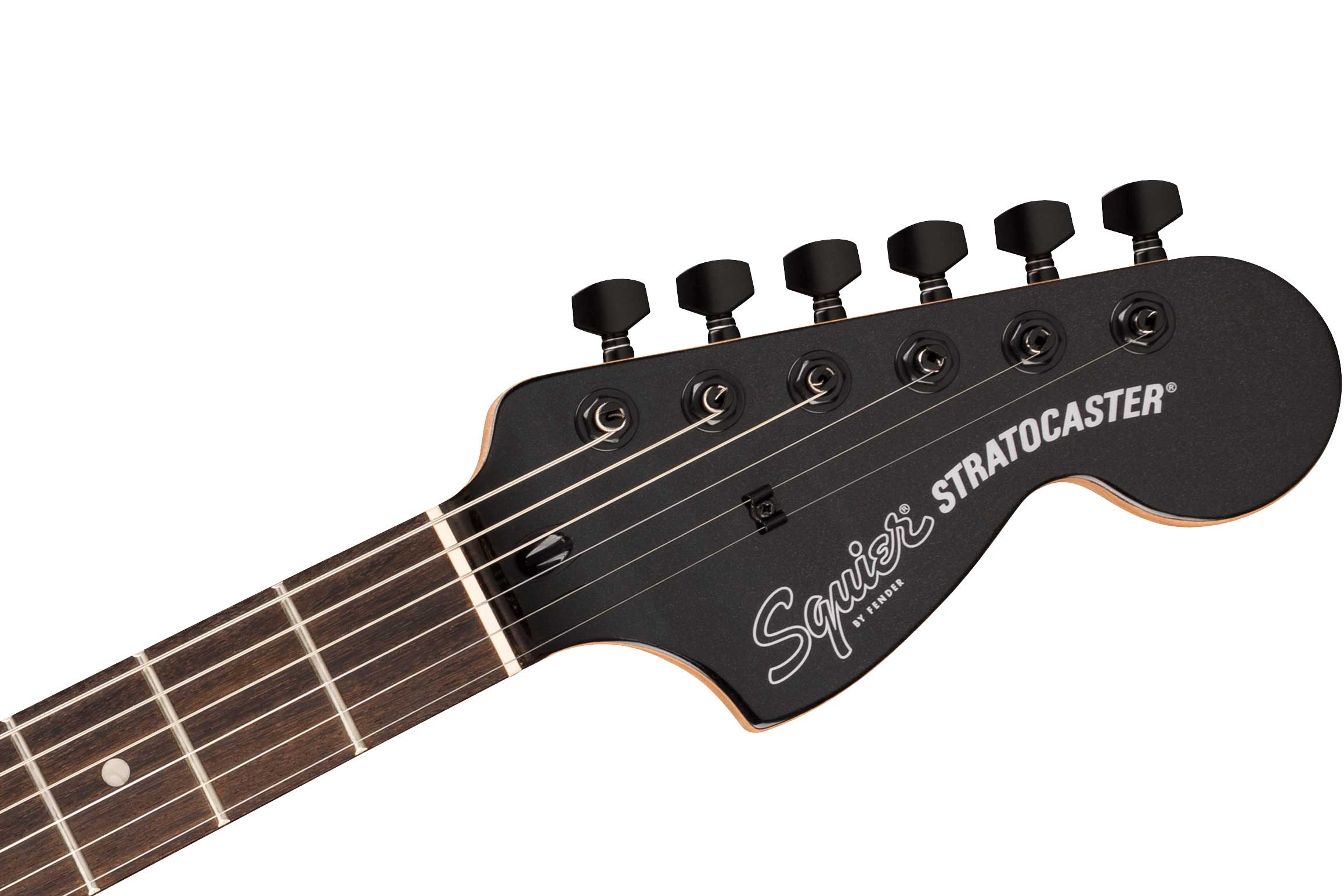 GUITARGUITAR Squier FSR Affinity Stratocaster HH Metallic Black Indian Laurel Fingerboard