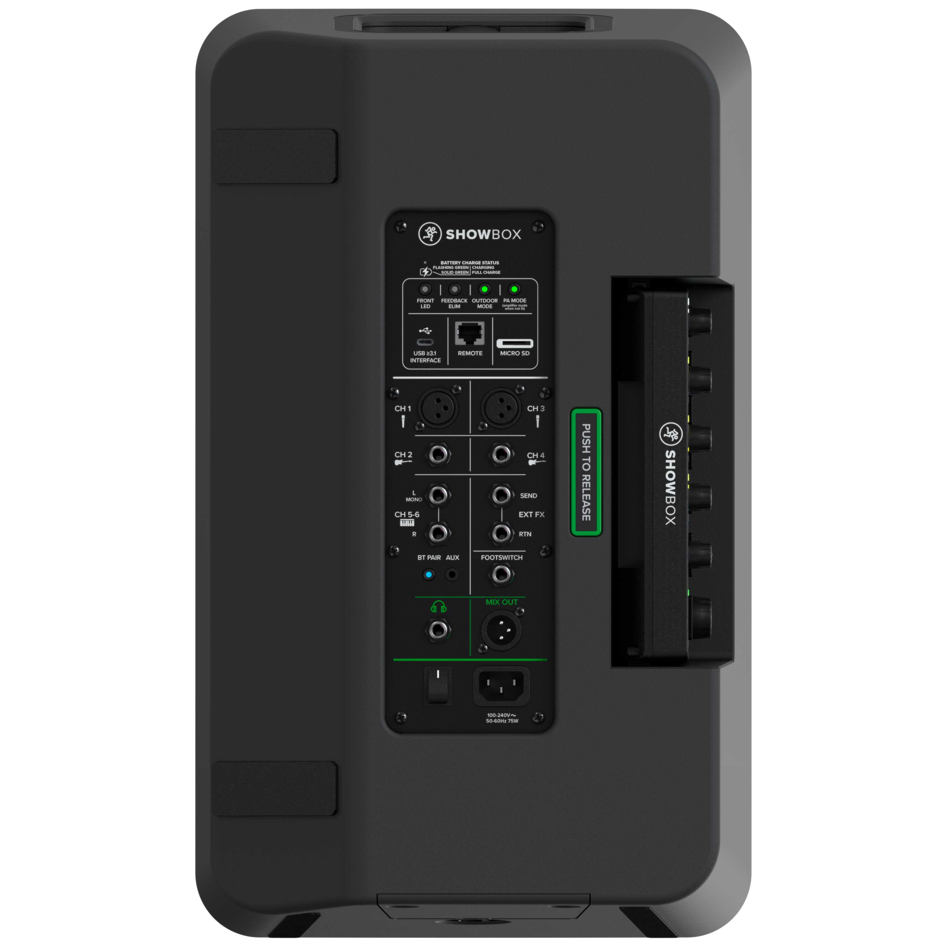 GUITARGUITAR Mackie Showbox Battery-Powered Speaker