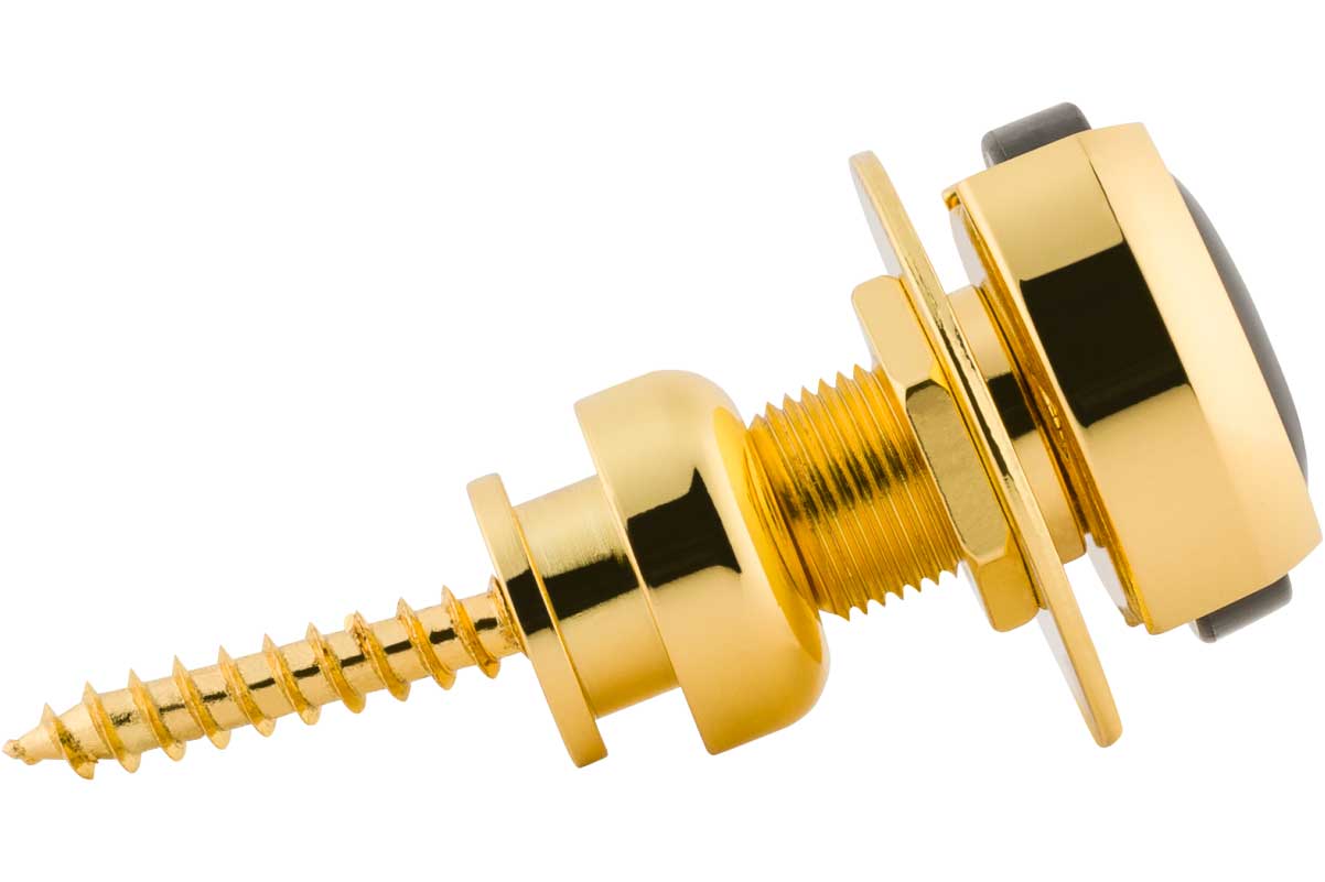 GUITARGUITAR Jackson Strap Locks Gold