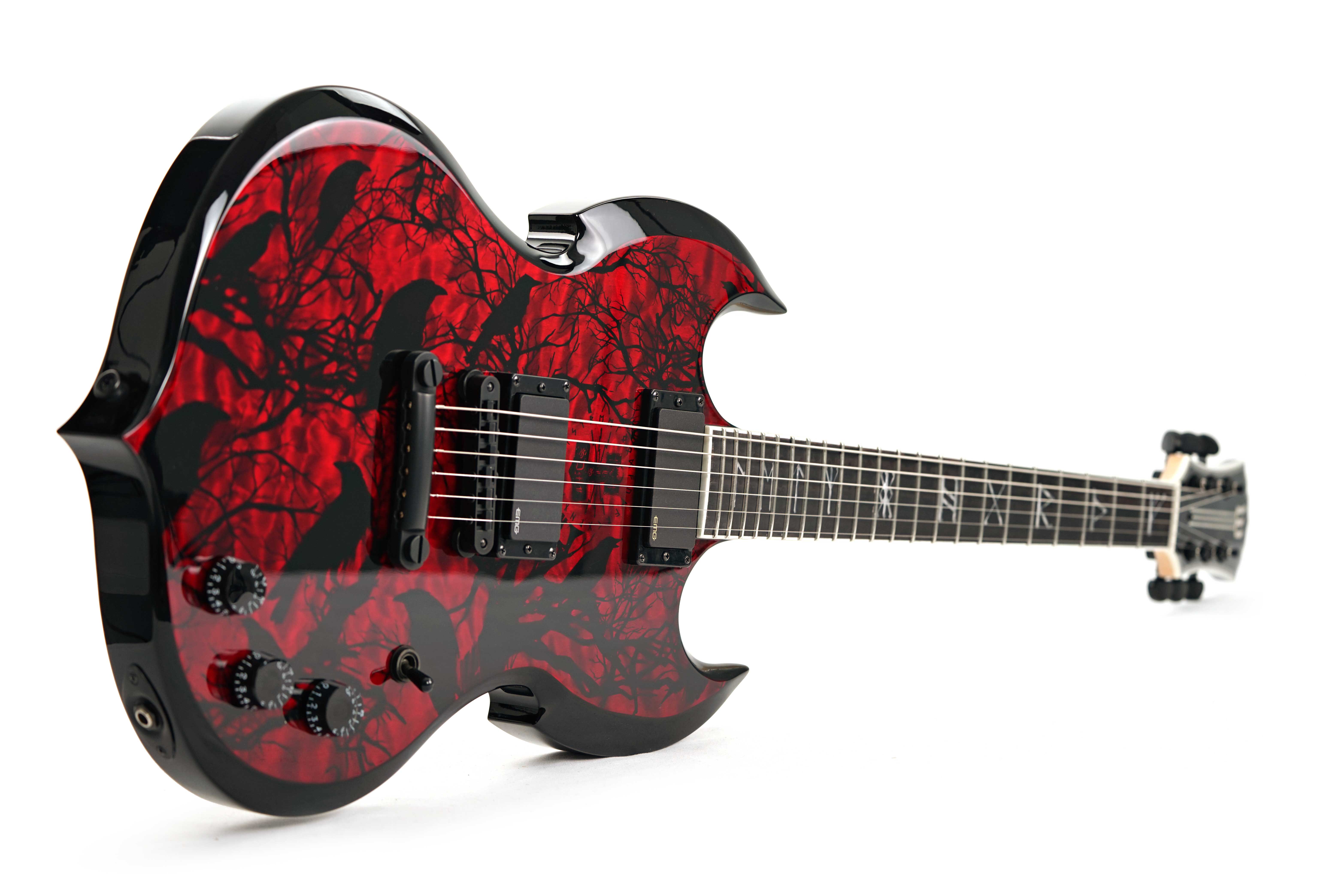 GUITARGUITAR Wylde Audio Barbarian Blood Raven