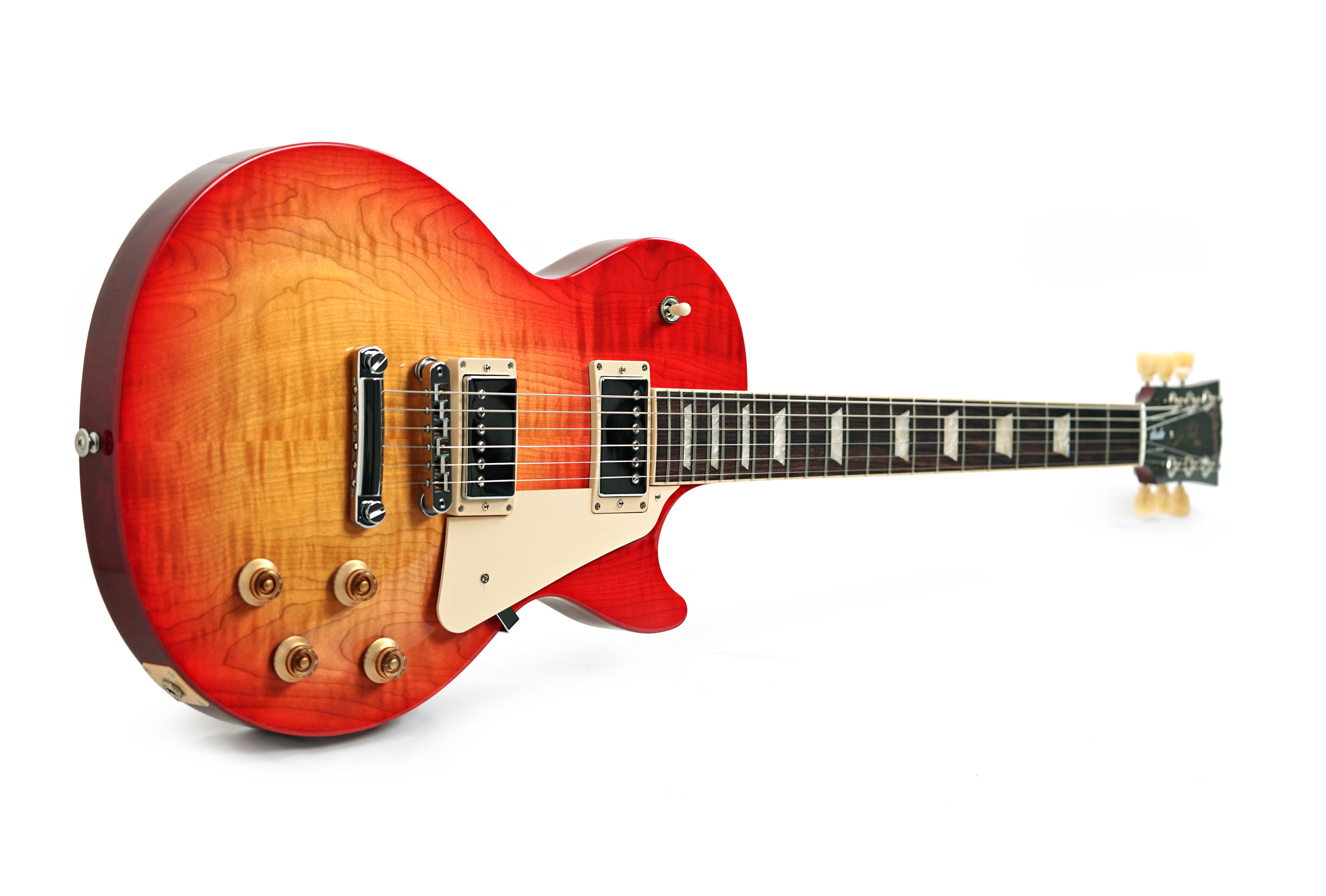 GUITARGUITAR Gibson Les Paul Studio Figured Washed Cherry Sunburst #204950119