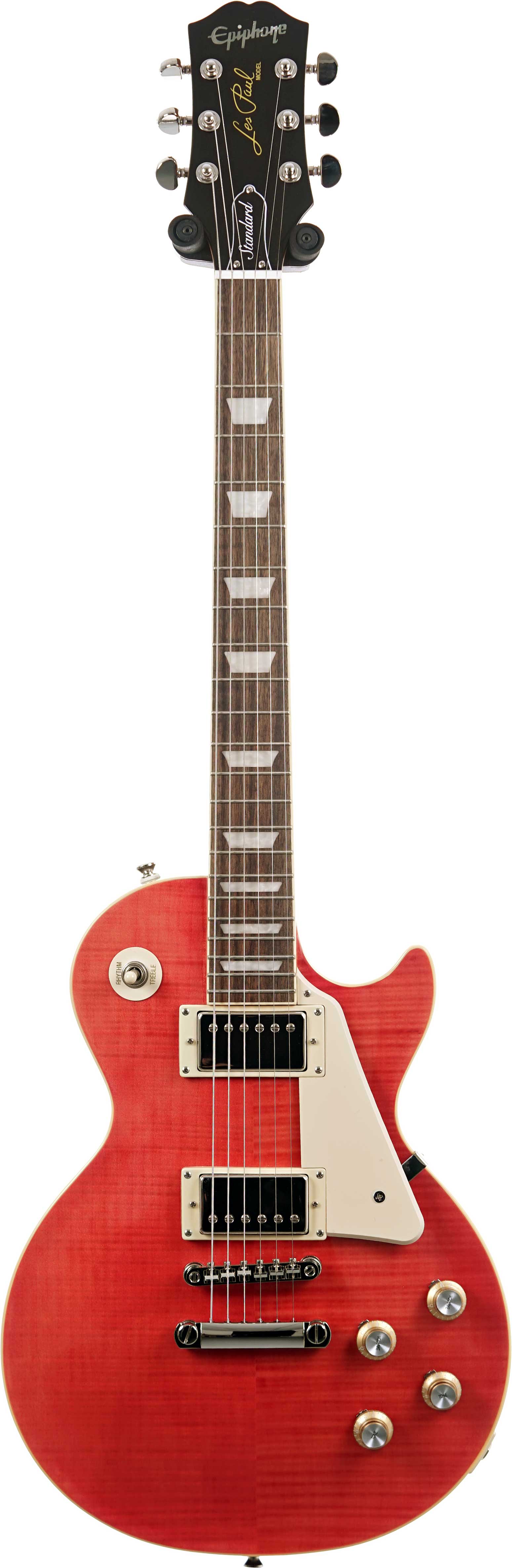 GUITARGUITAR Epiphone Inspired by Gibson Les Paul Standard 60s Figured Fuchsia