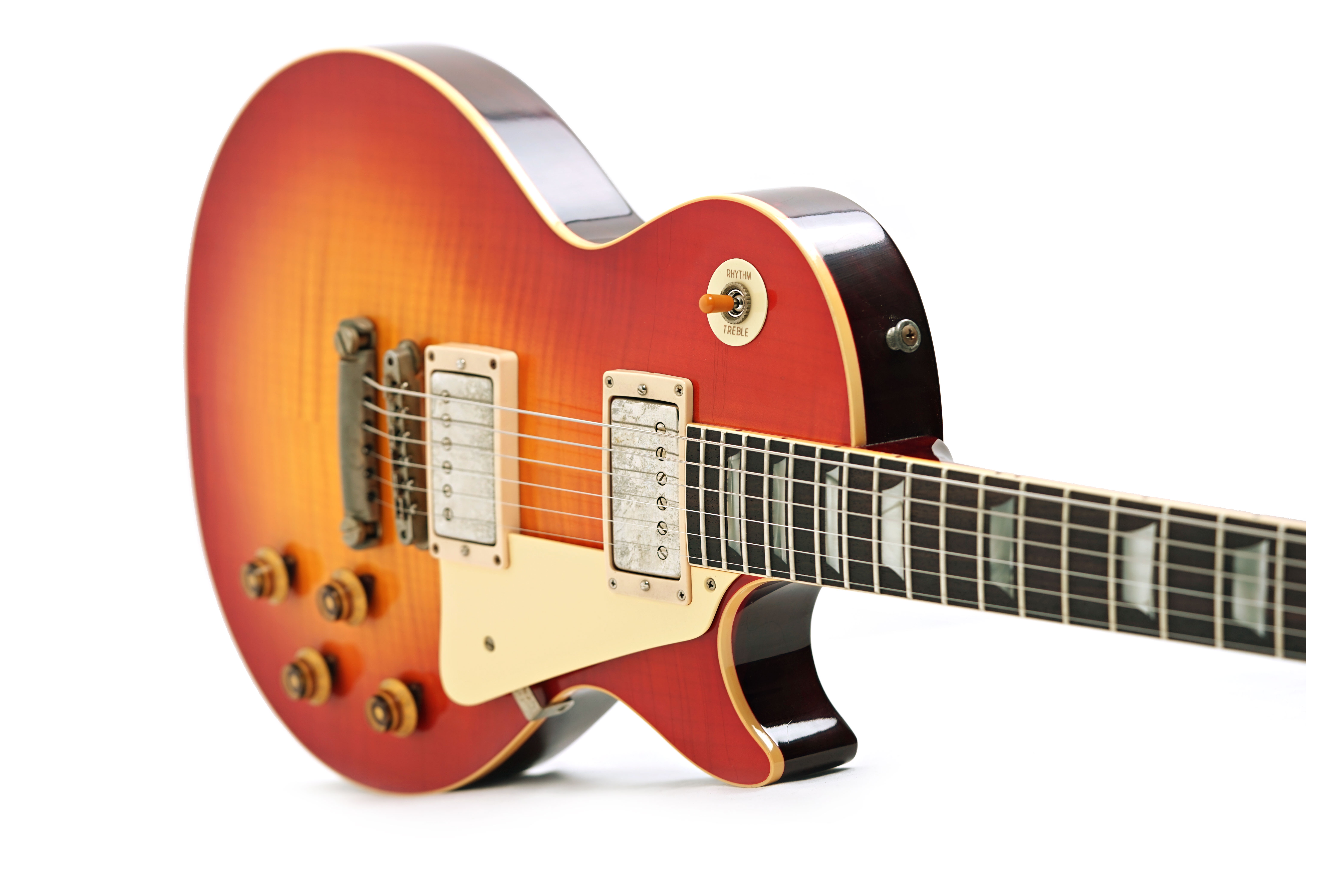 GUITARGUITAR Gibson Custom Shop Murphy Lab 1959 Les Paul Standard Reissue Ultra Light Aged Sunrise Teaburst #951871