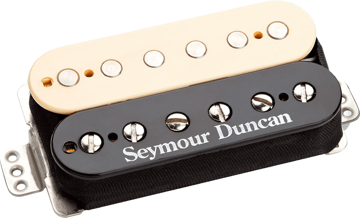 GUITARGUITAR Seymour Duncan High Voltage Trembucker Bridge Reverse Zebra