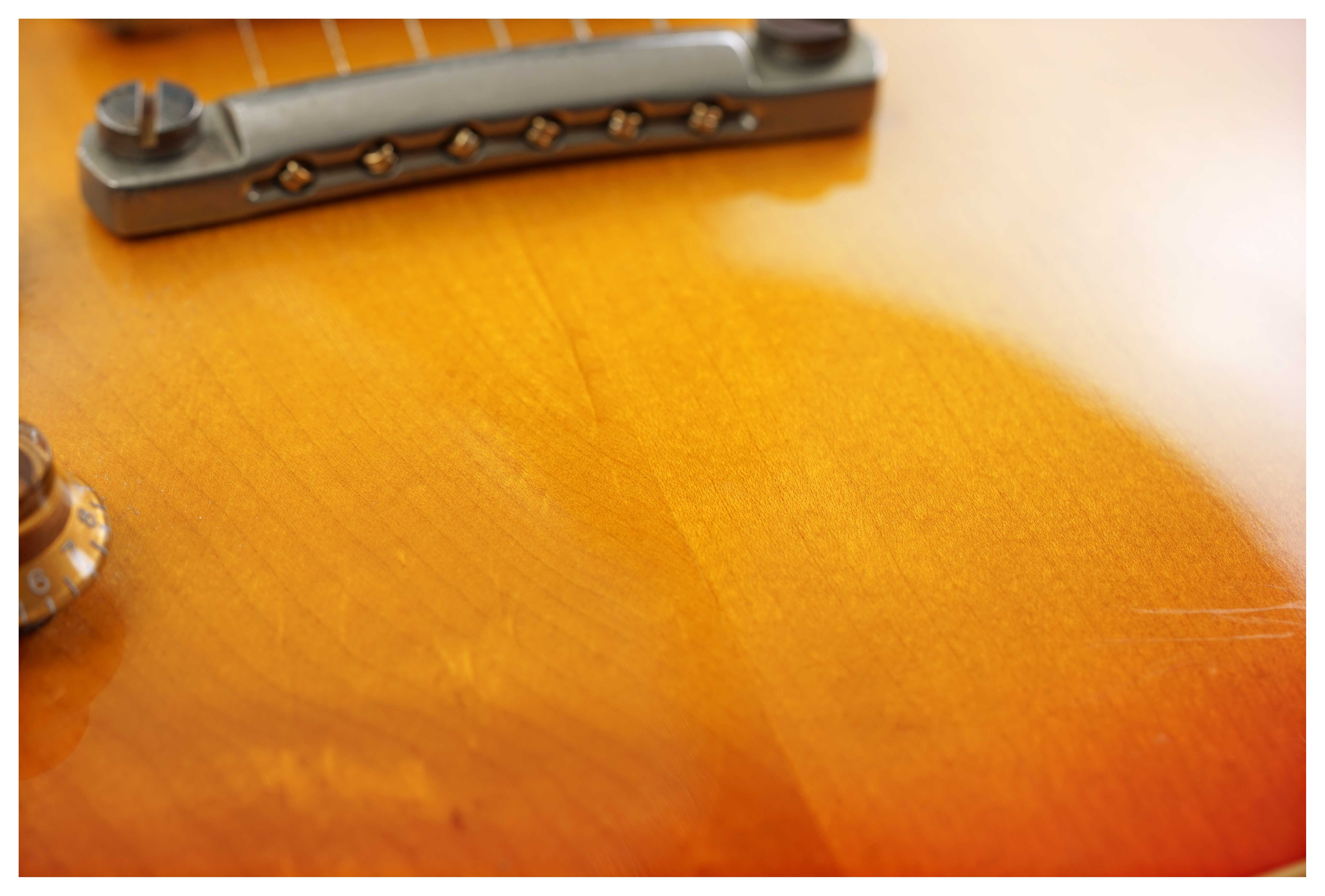 GUITARGUITAR Gibson Custom Shop 1958 Les Paul Plain Top Washed Cherry Left Handed (Pre-Owned) #821962