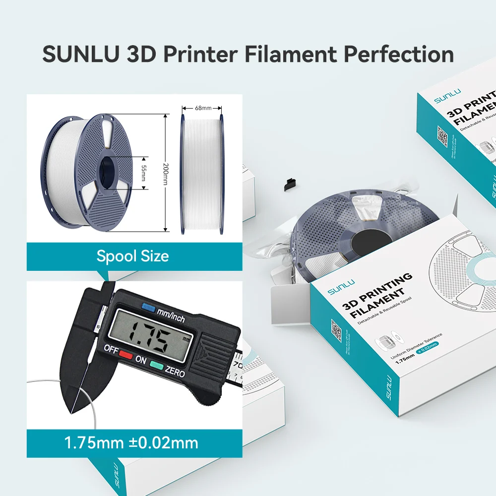 [MOQ: 3KG] Glow in The Dark (Luminous) PLA 3D Printer Filament 1KG