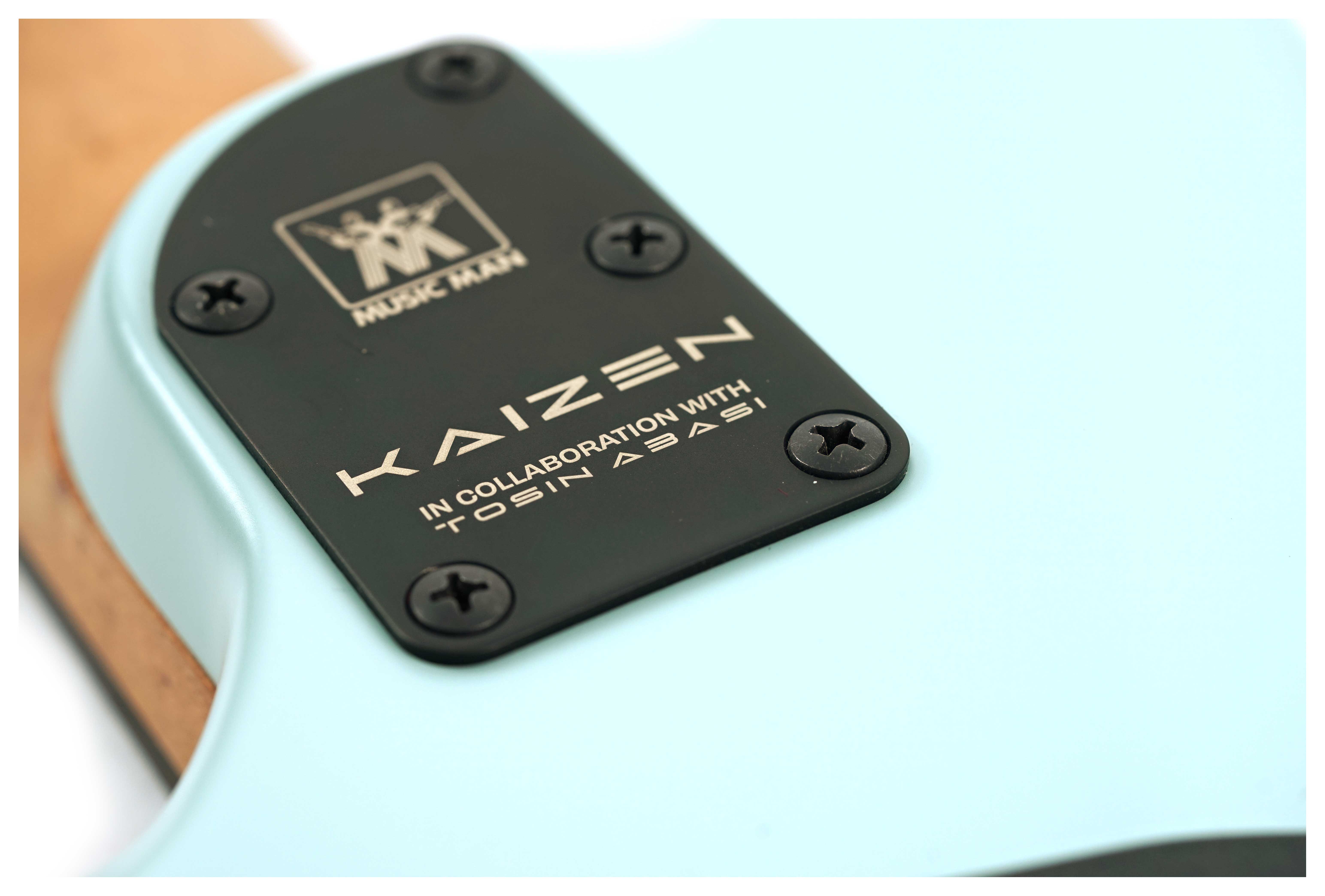 GUITARGUITAR Music Man Limited Edition Kaizen 7 Mint Ebony Fingerboard #S09482