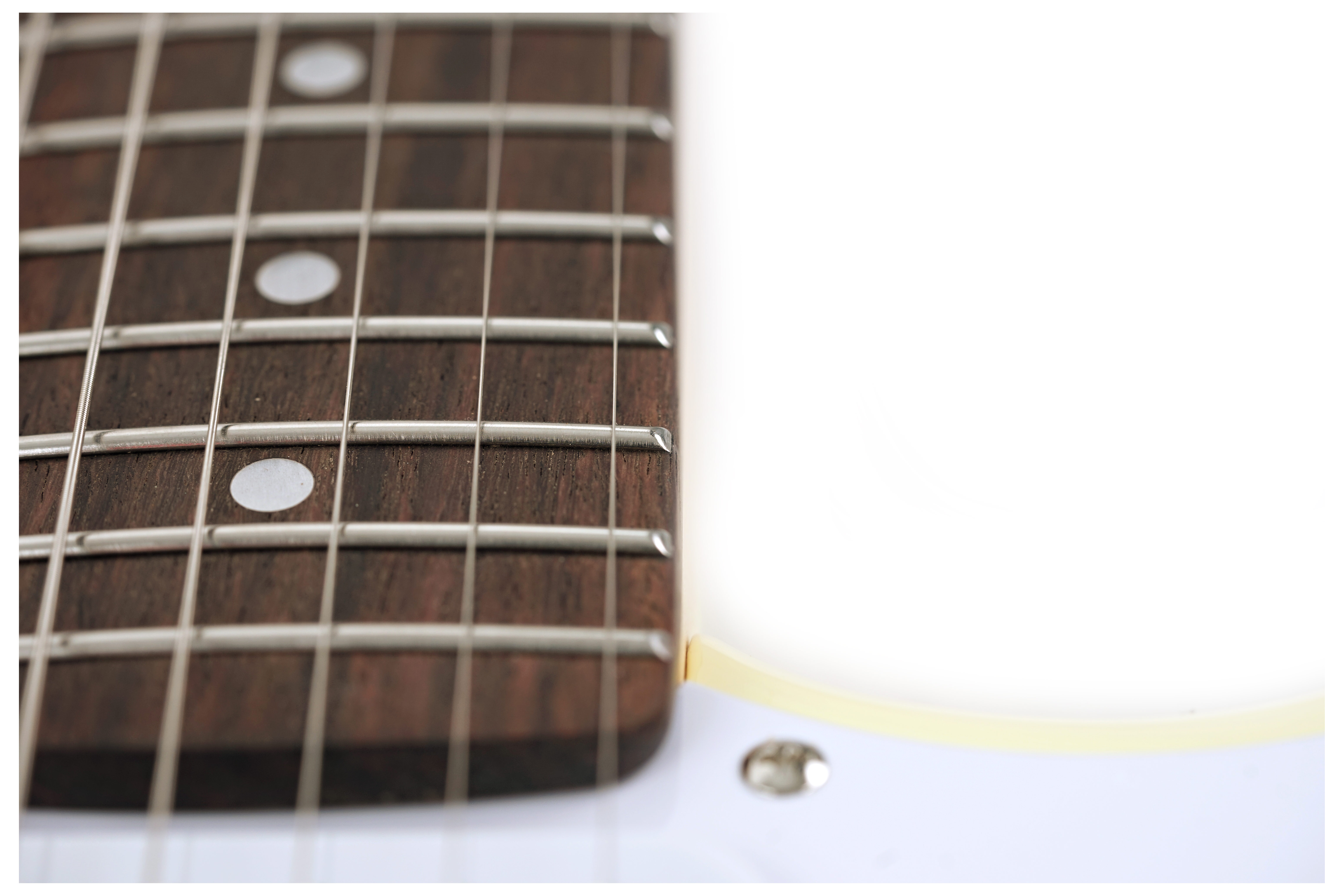 GUITARGUITAR EastCoast ST1 Vintage White Rosewood Fingerboard