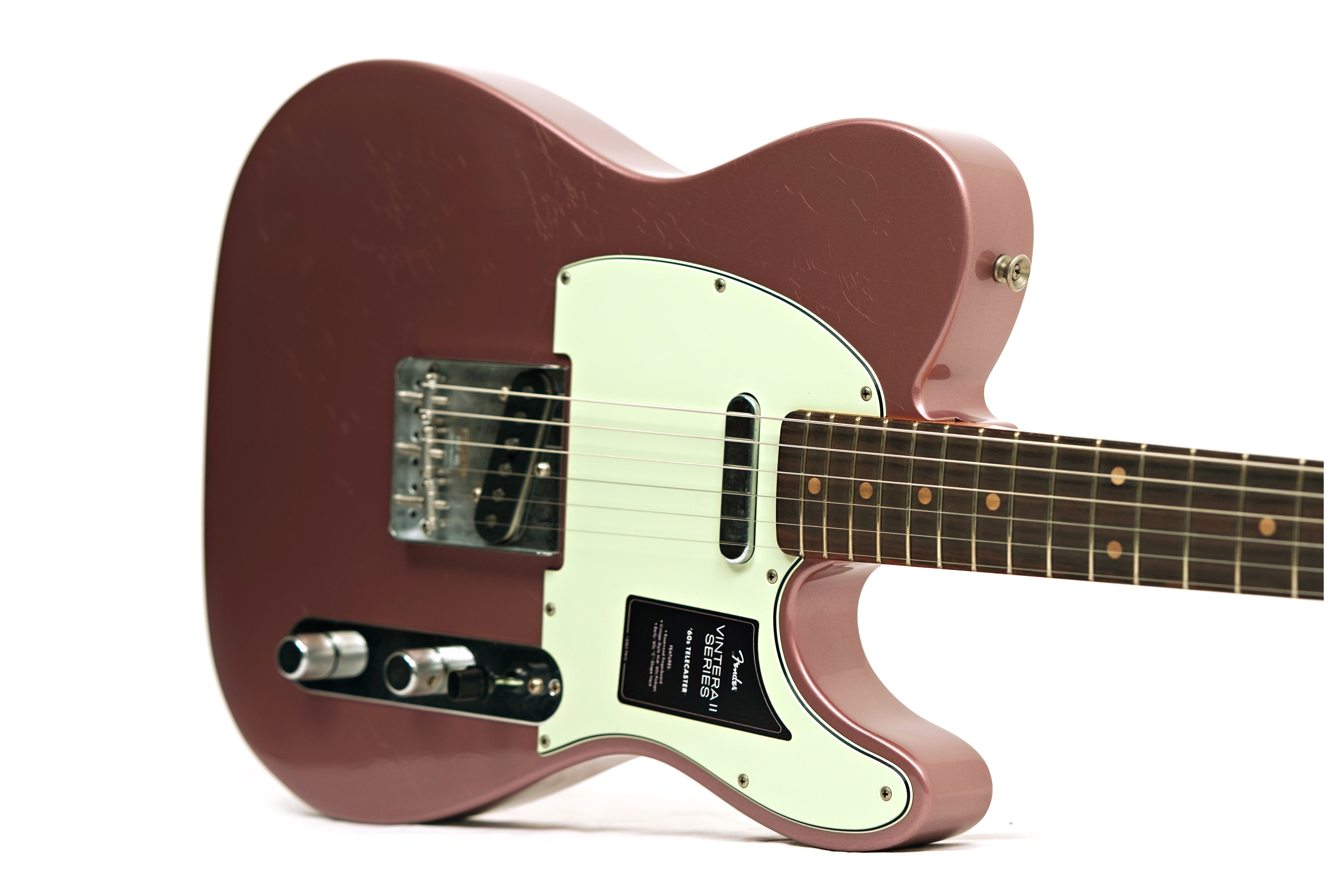 GUITARGUITAR Fender Limited Edition Vintera II Road Worn '60s Telecaster Rosewood Fingerboard Burgundy Mist Metallic #MX25004865