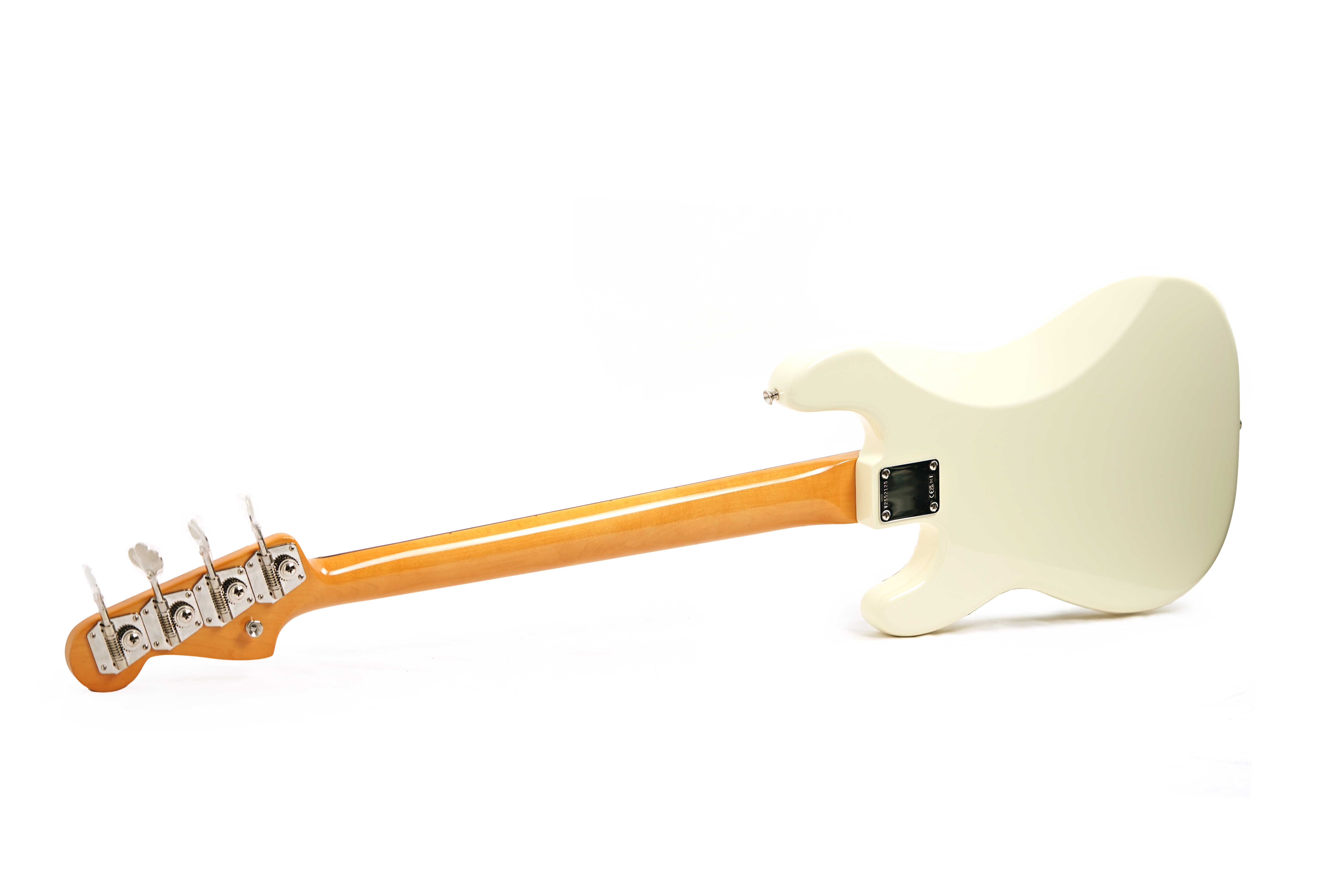 GUITARGUITAR Fender American Vintage II 1960 Precision Bass Olympic White Rosewood Fingerboard #V2552125