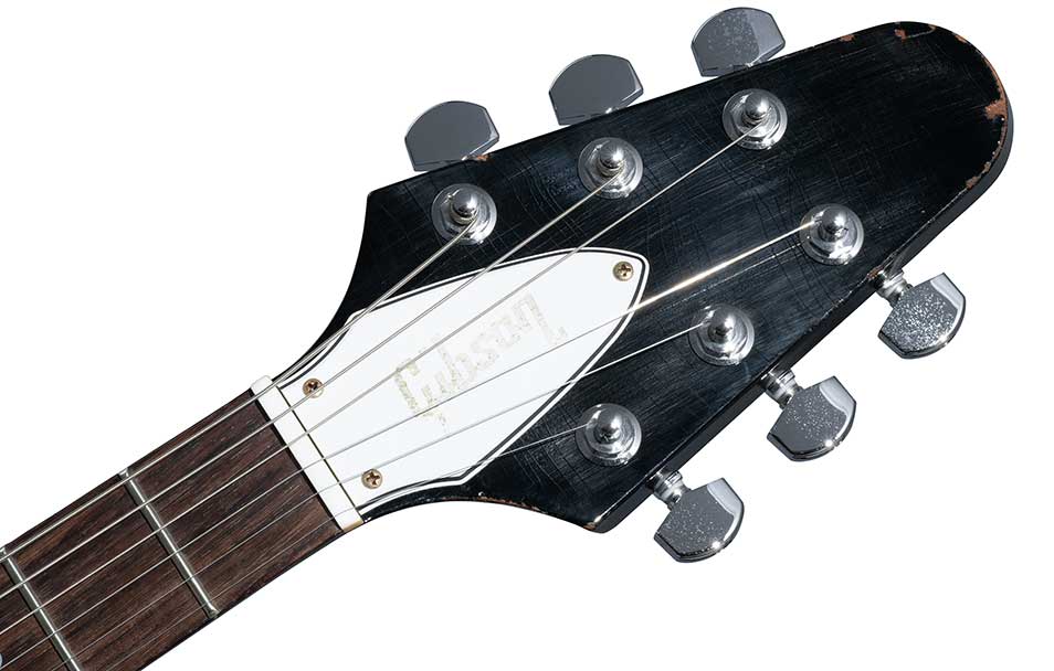 GUITARGUITAR Gibson Custom Shop Kirk Hammett 1979 Flying V Ebony