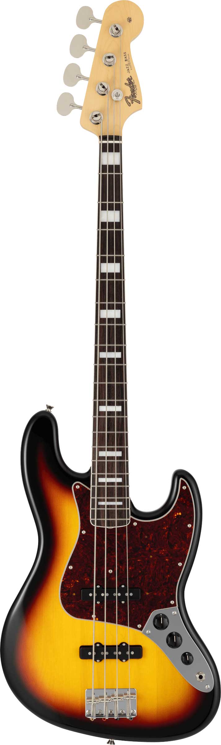 GUITARGUITAR Fender Made in Japan Traditional Late 60s Jazz Bass 3 Colour Sunburst Rosewood Fingerboard