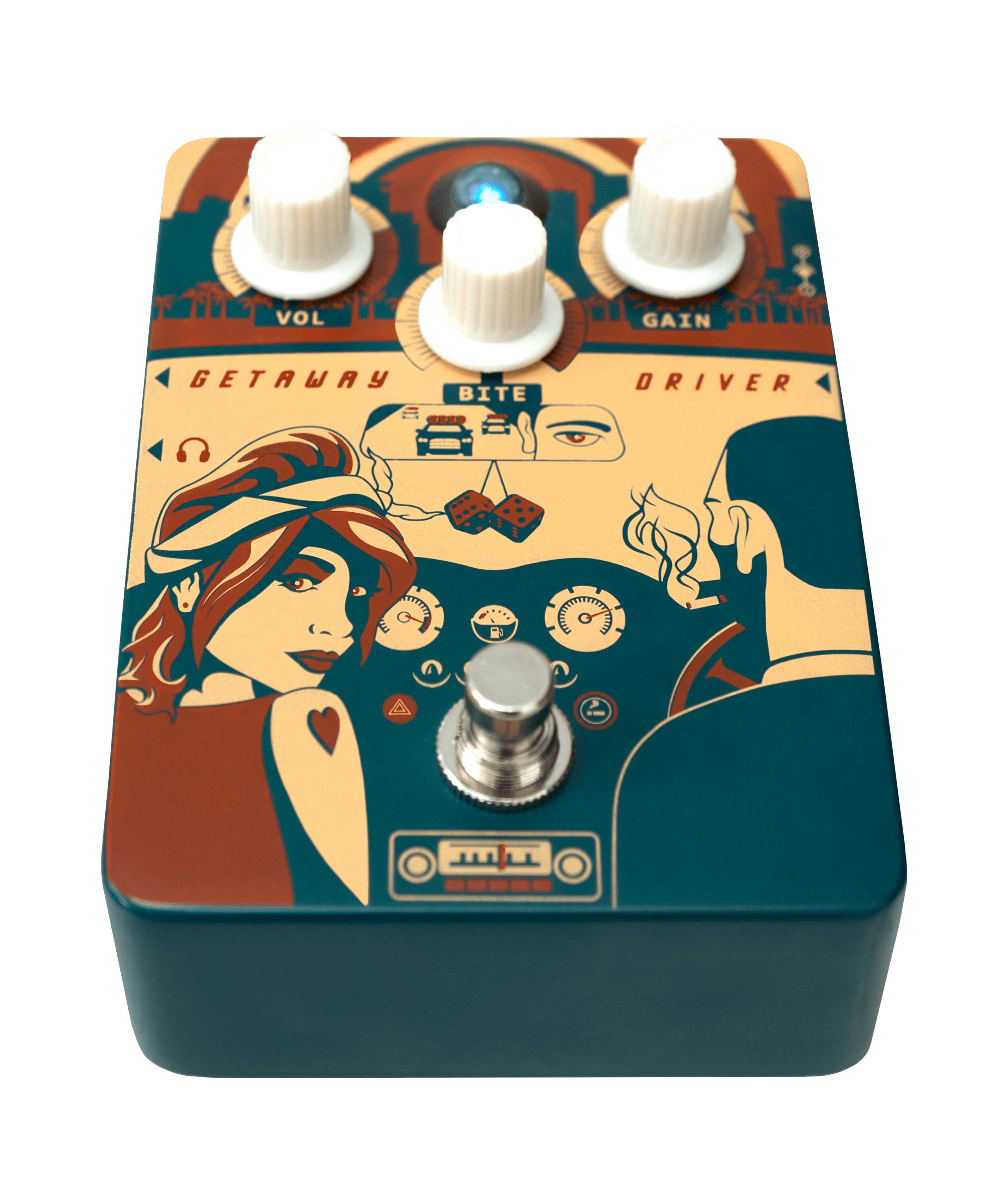 GUITARGUITAR Orange Getaway Driver Overdrive