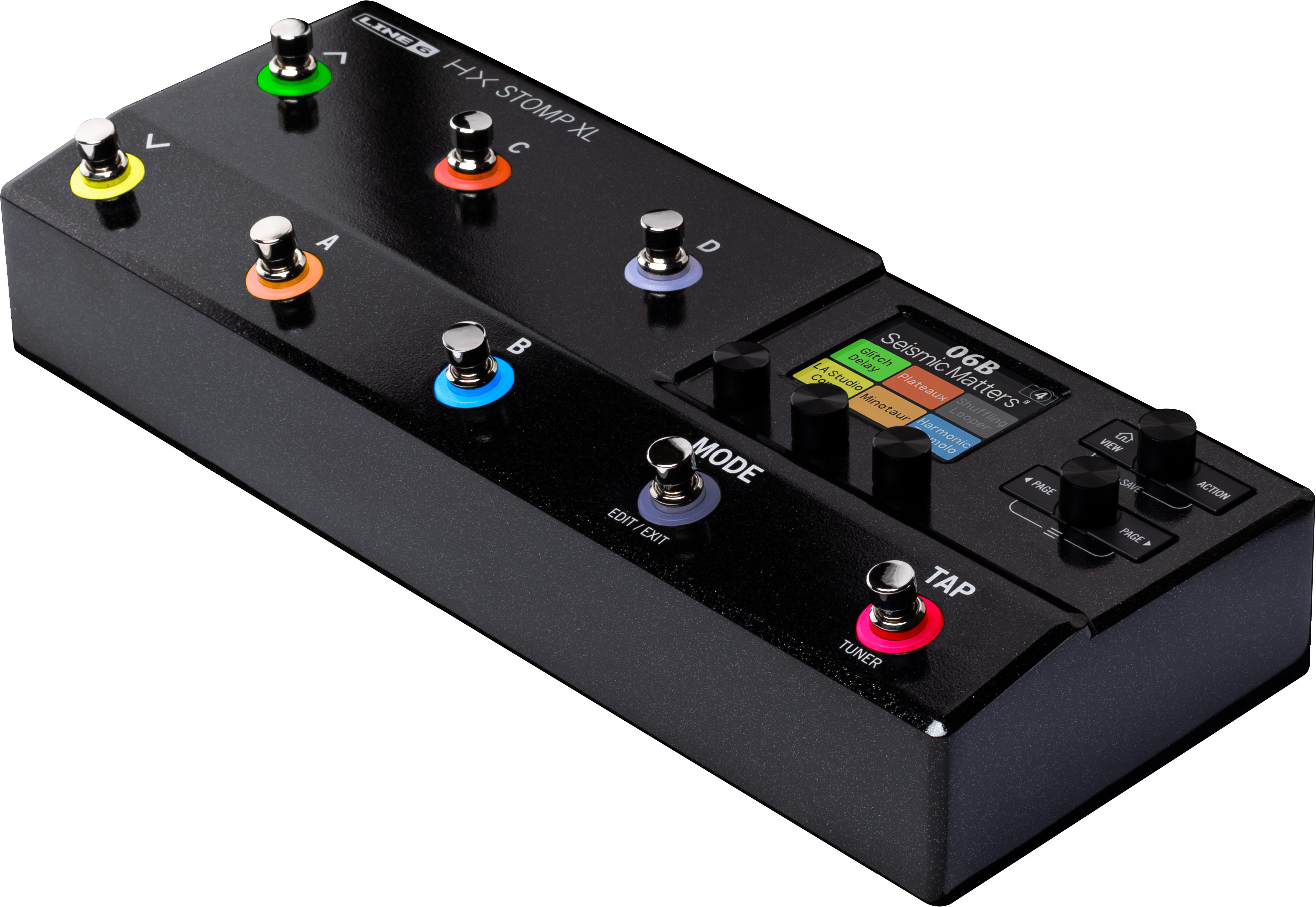 GUITARGUITAR Line 6 Helix HX Stomp XL Guitar Amp Modeller and Multi Effects Processor Pedal
