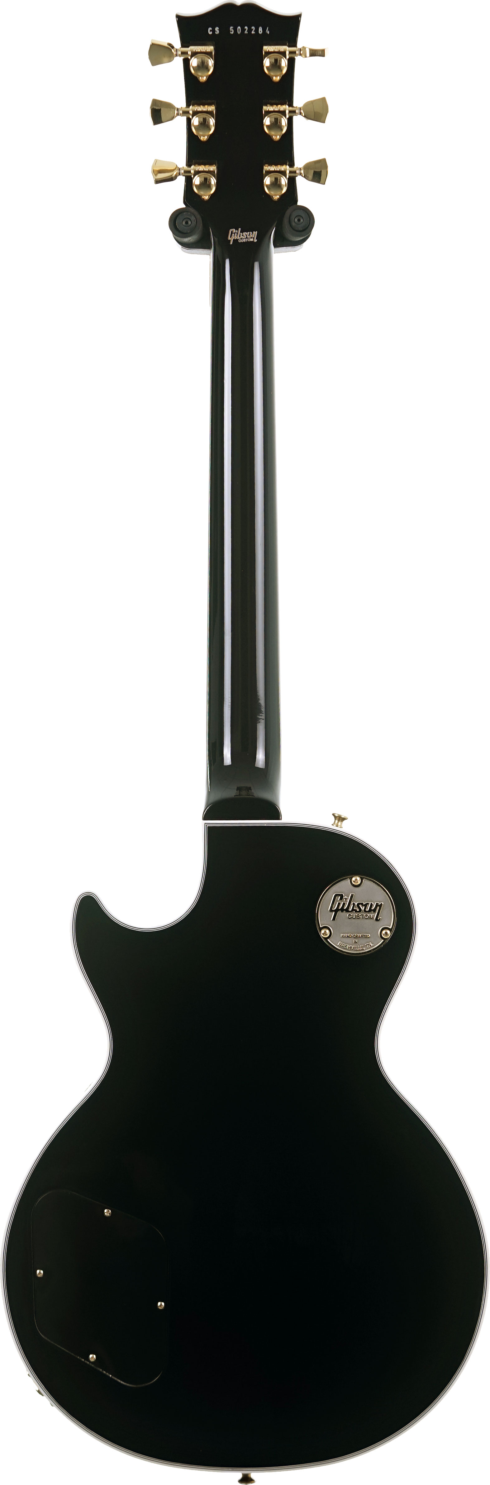 GUITARGUITAR Gibson Custom Shop Dealer Select Les Paul Custom Trans Black #CS502284