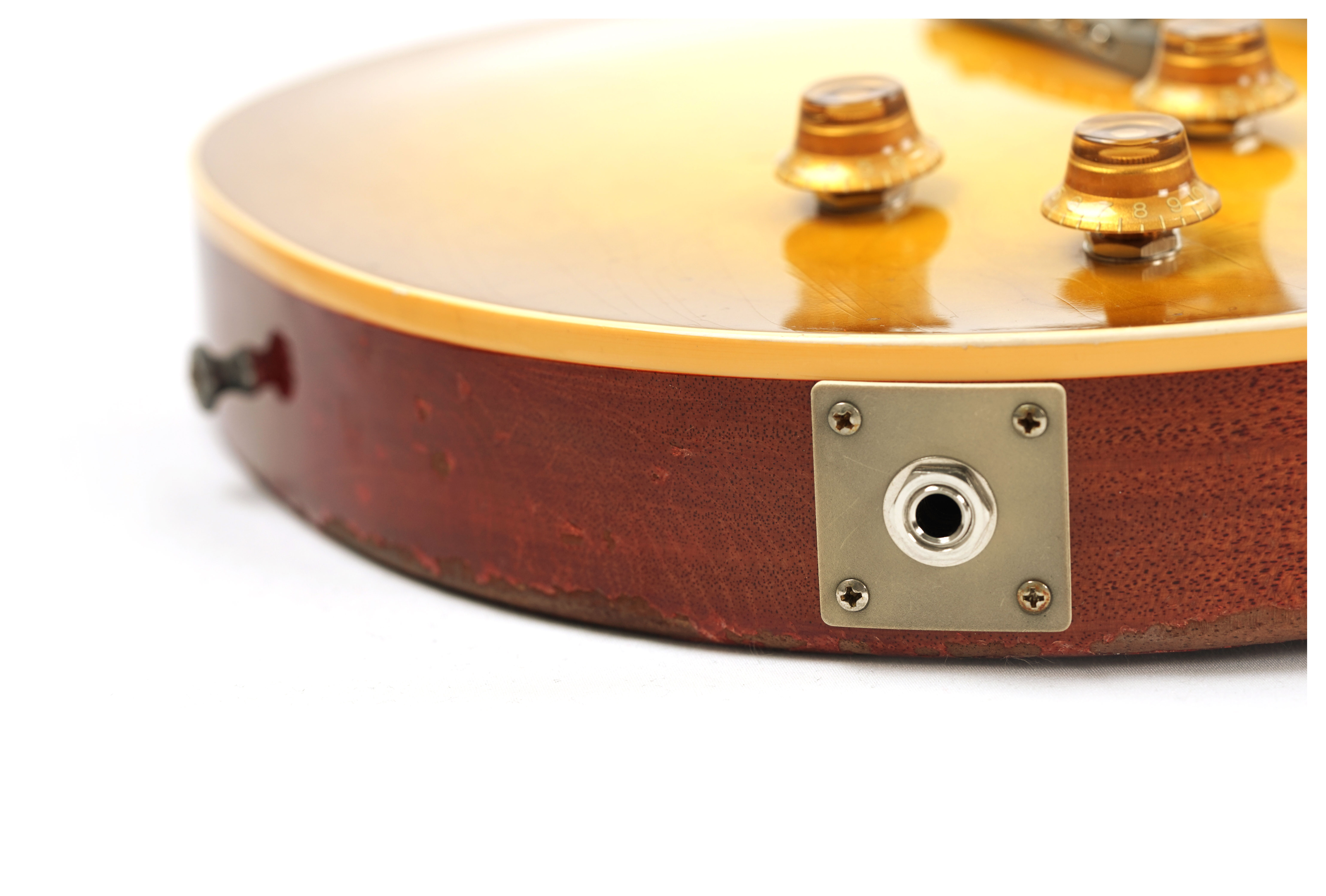 GUITARGUITAR Gibson Custom Shop Murphy Lab 1959 Les Paul Standard Reissue Heavy Aged Green Lemon Fade #94453
