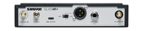 GUITARGUITAR Shure GLXD24R+UK/B58-Z4 Dual Band Handheld System