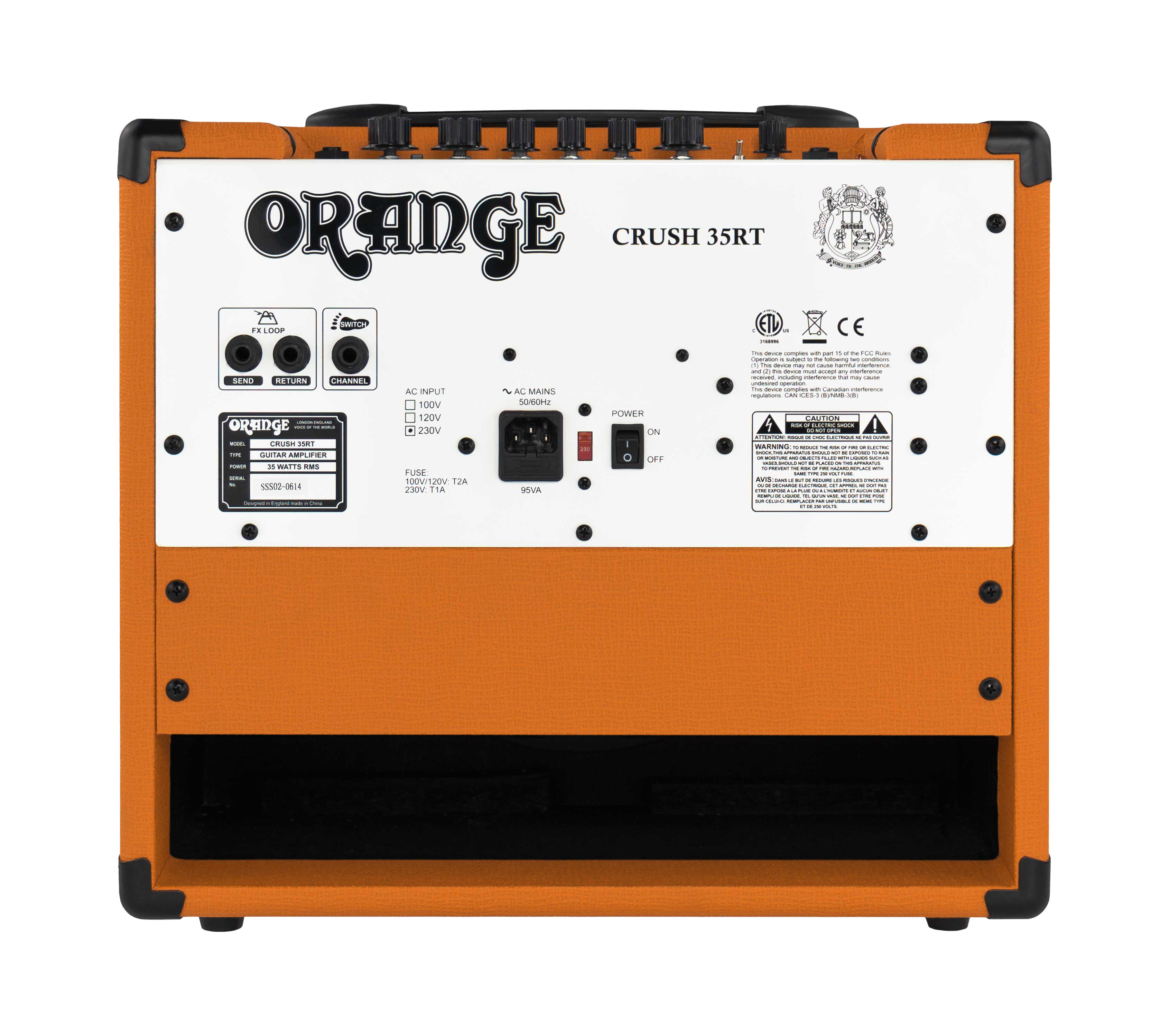 GUITARGUITAR Orange Crush 35RT Combo Solid State Amp