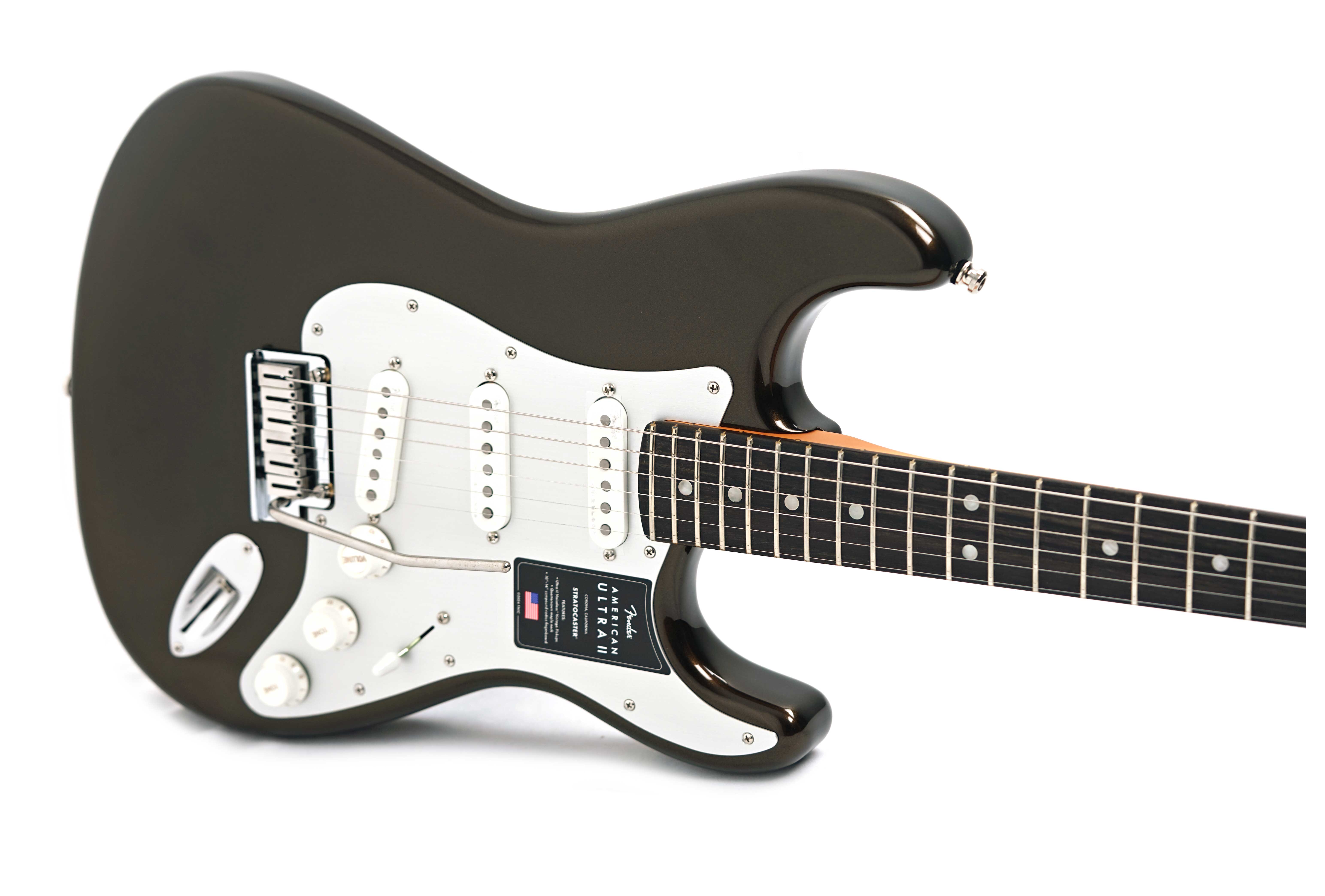 GUITARGUITAR Fender American Ultra II Stratocaster Ebony Fingerboard Texas Tea #US240037291