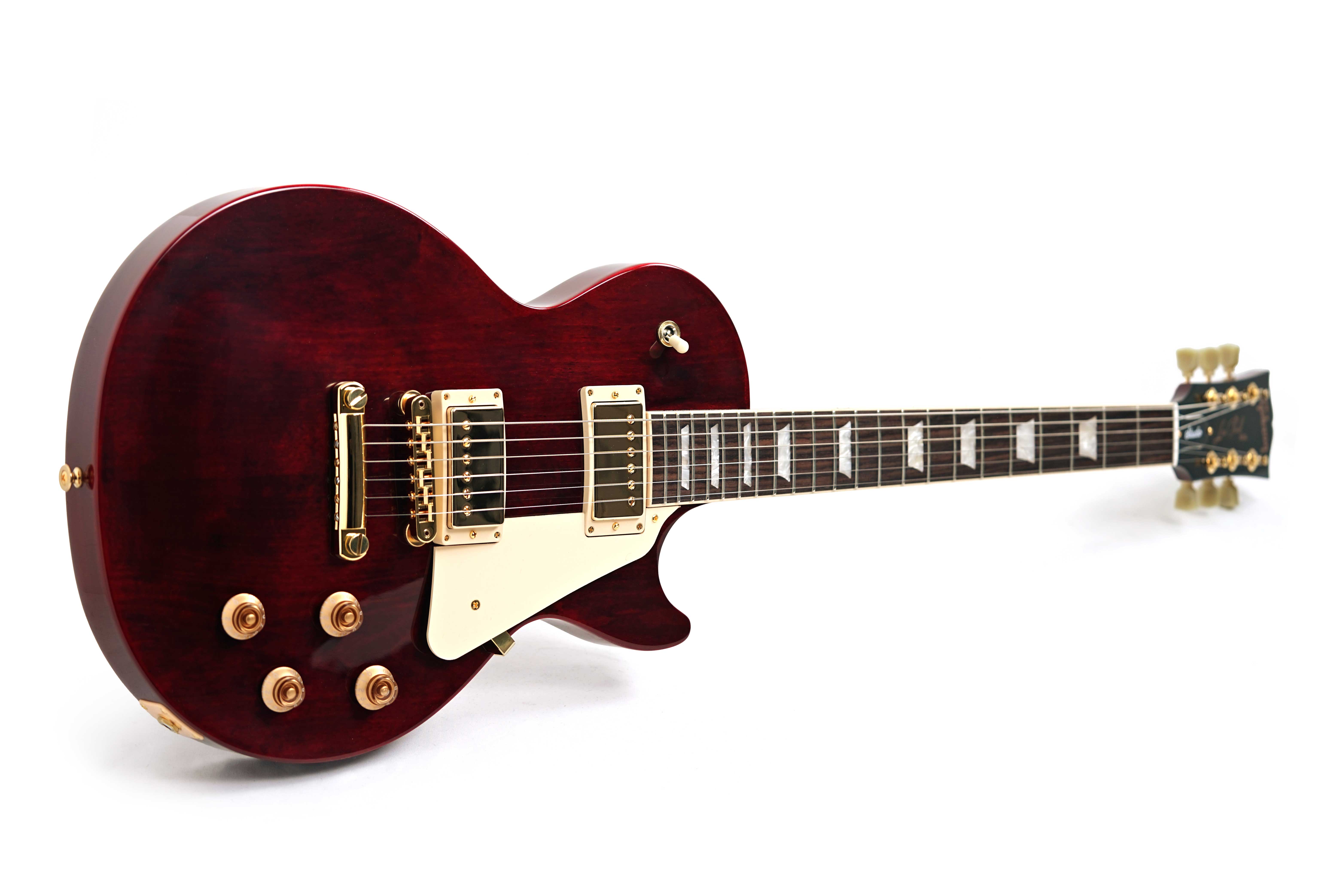 GUITARGUITAR Gibson Les Paul Studio Gold Hardware Wine Red #202250004