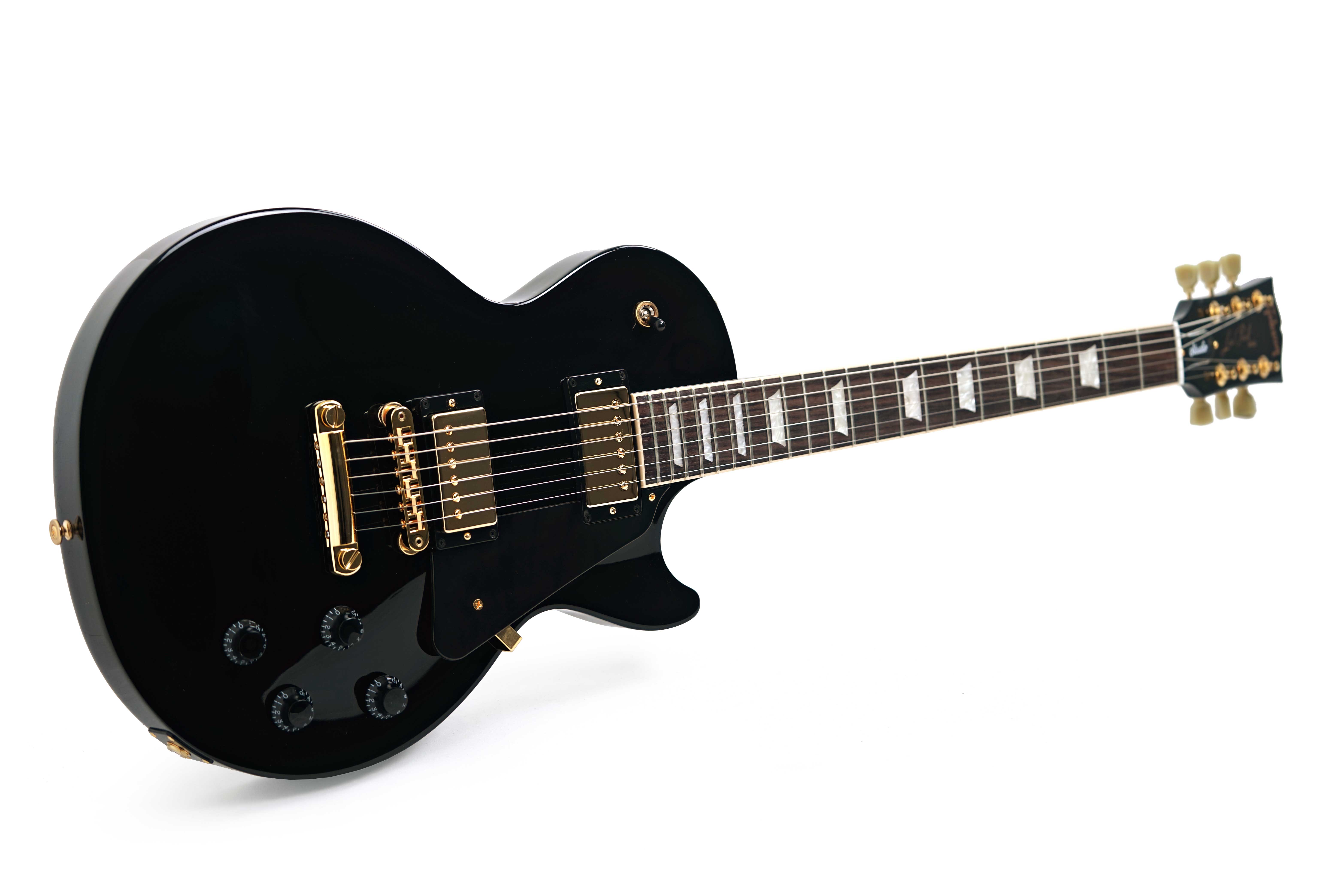 GUITARGUITAR Gibson Les Paul Studio Ebony Gold Hardware #203450190