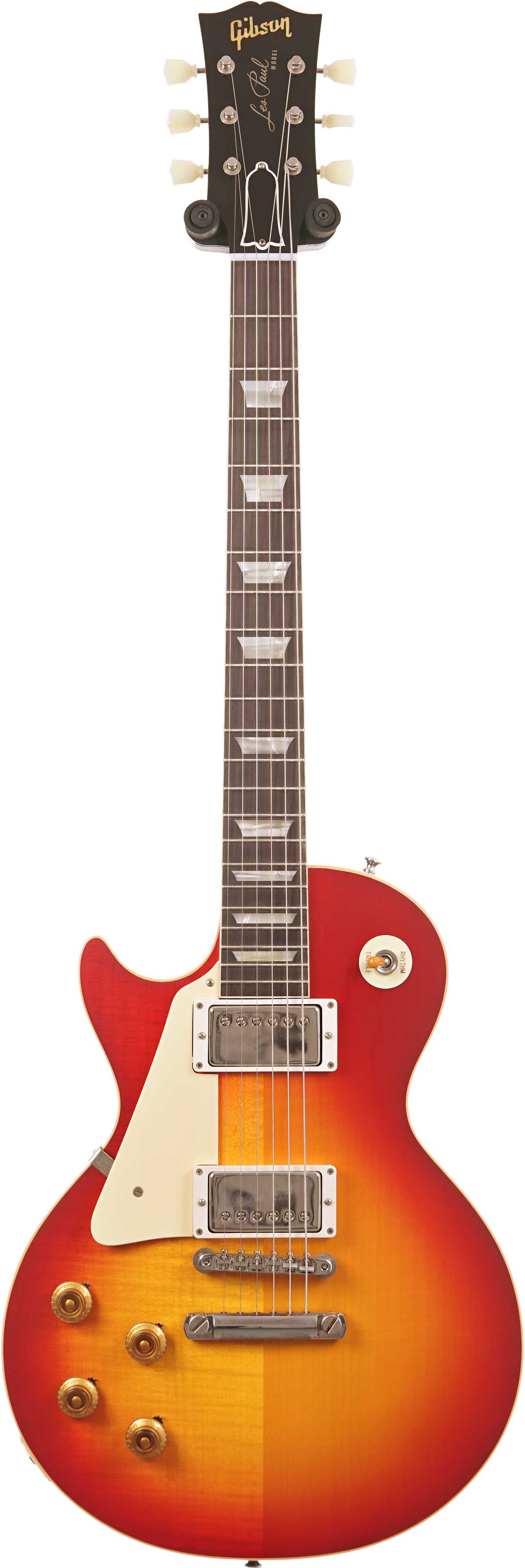GUITARGUITAR Gibson Custom Shop 1958 Les Paul Standard Washed Cherry Sunburst VOS Left Handed #841618